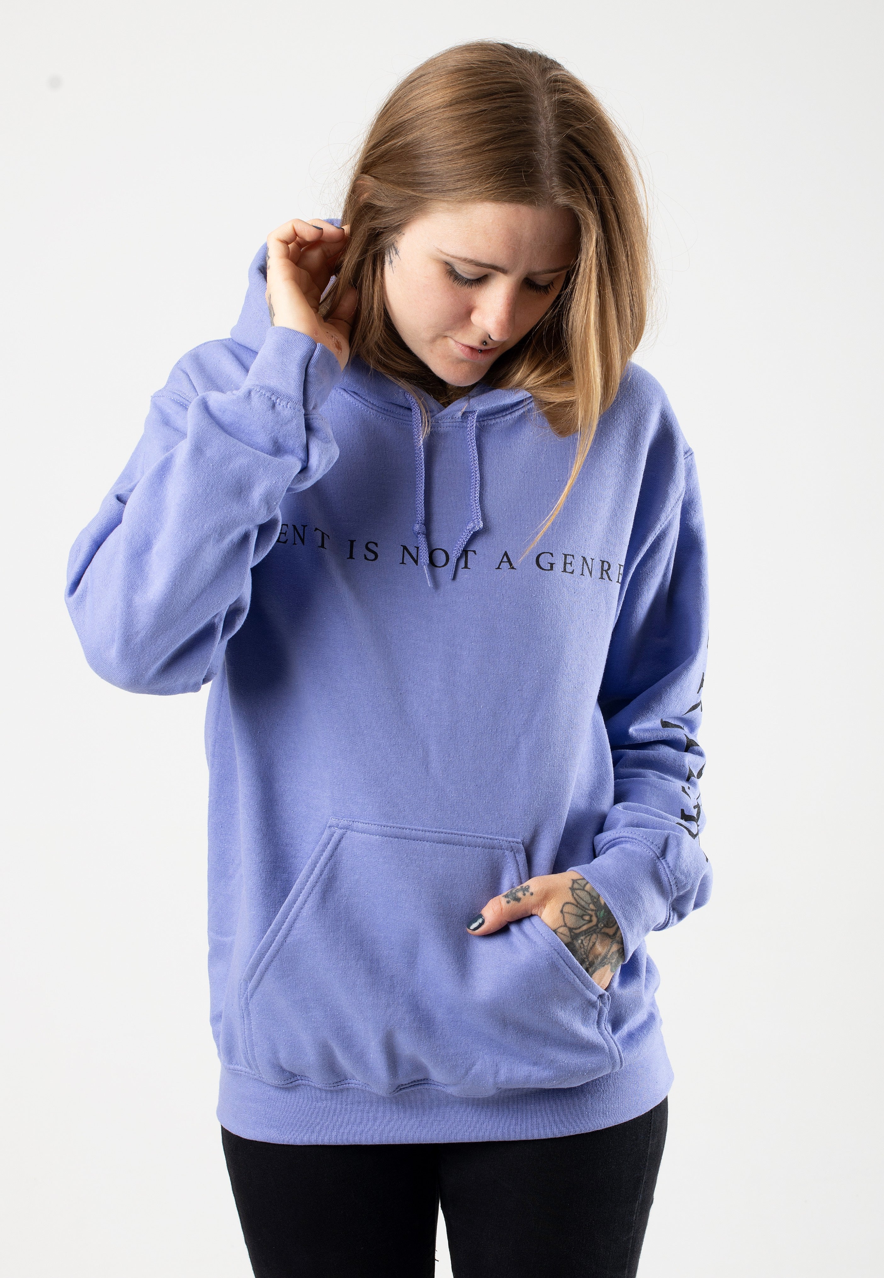 Periphery - 3Dot Symbol Violet - Hoodie | Women-Image