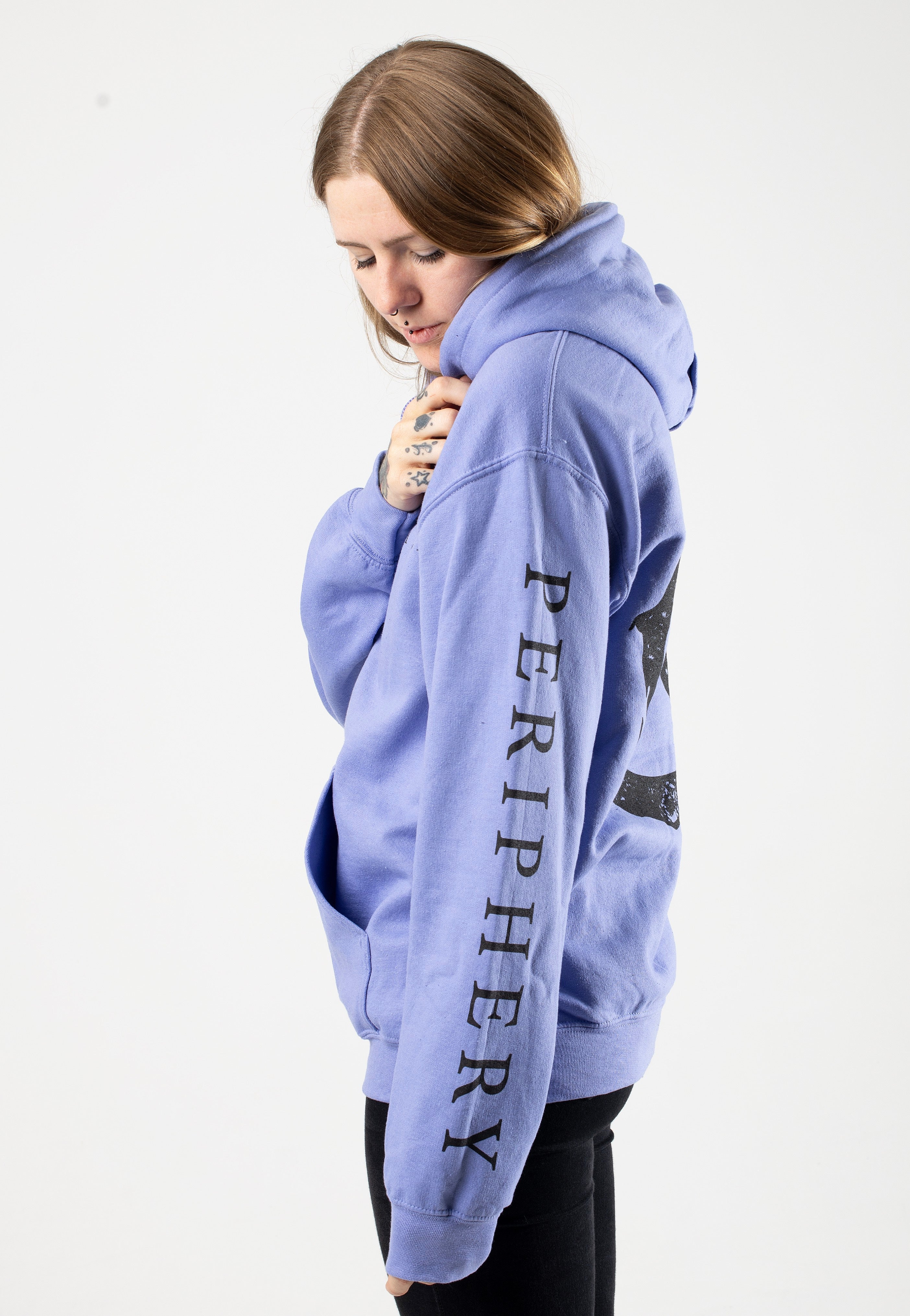 Periphery - 3Dot Symbol Violet - Hoodie | Women-Image