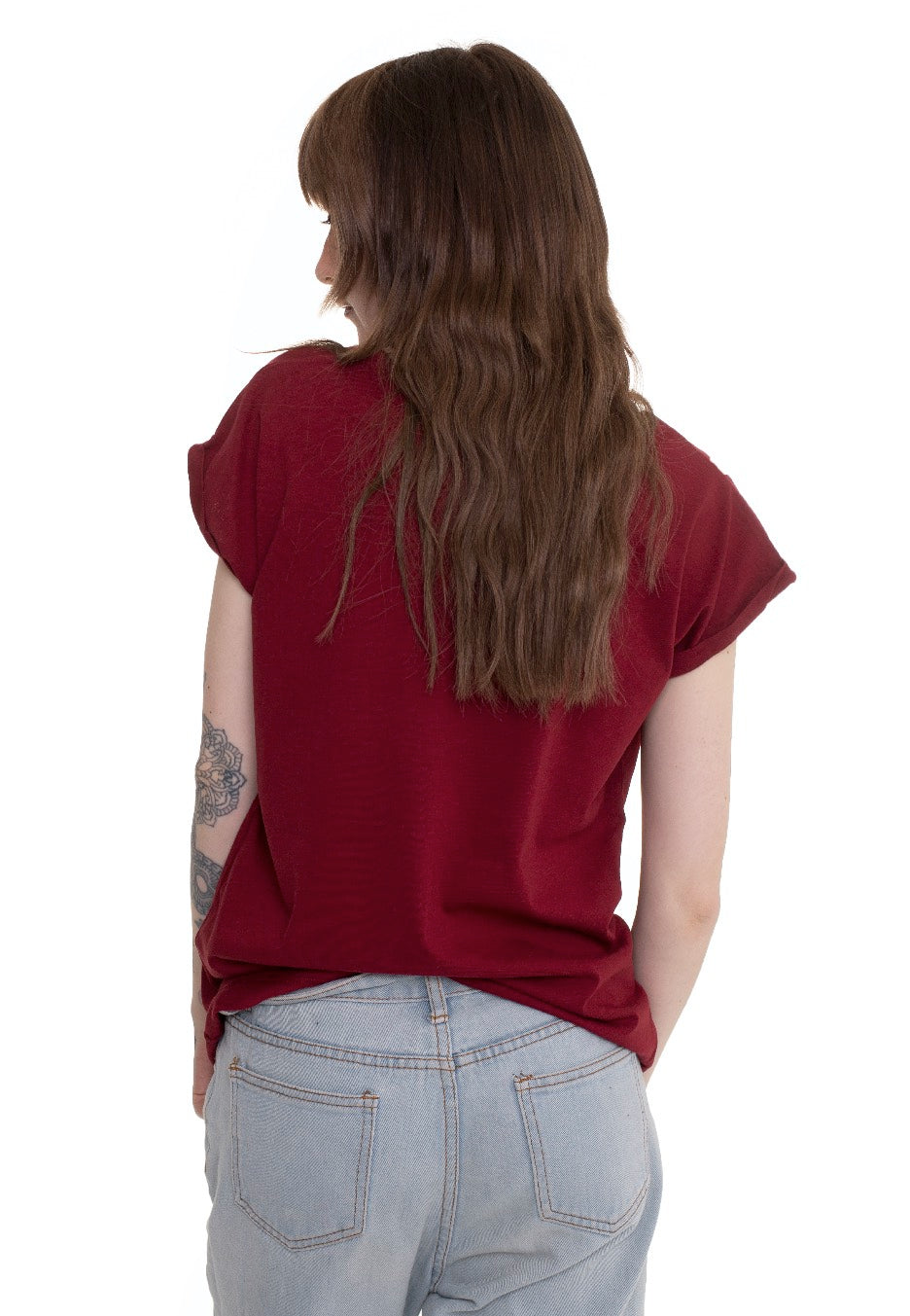 Periphery - Athletic Stan Burgundy Extended Shoulder - Girly | Women-Image