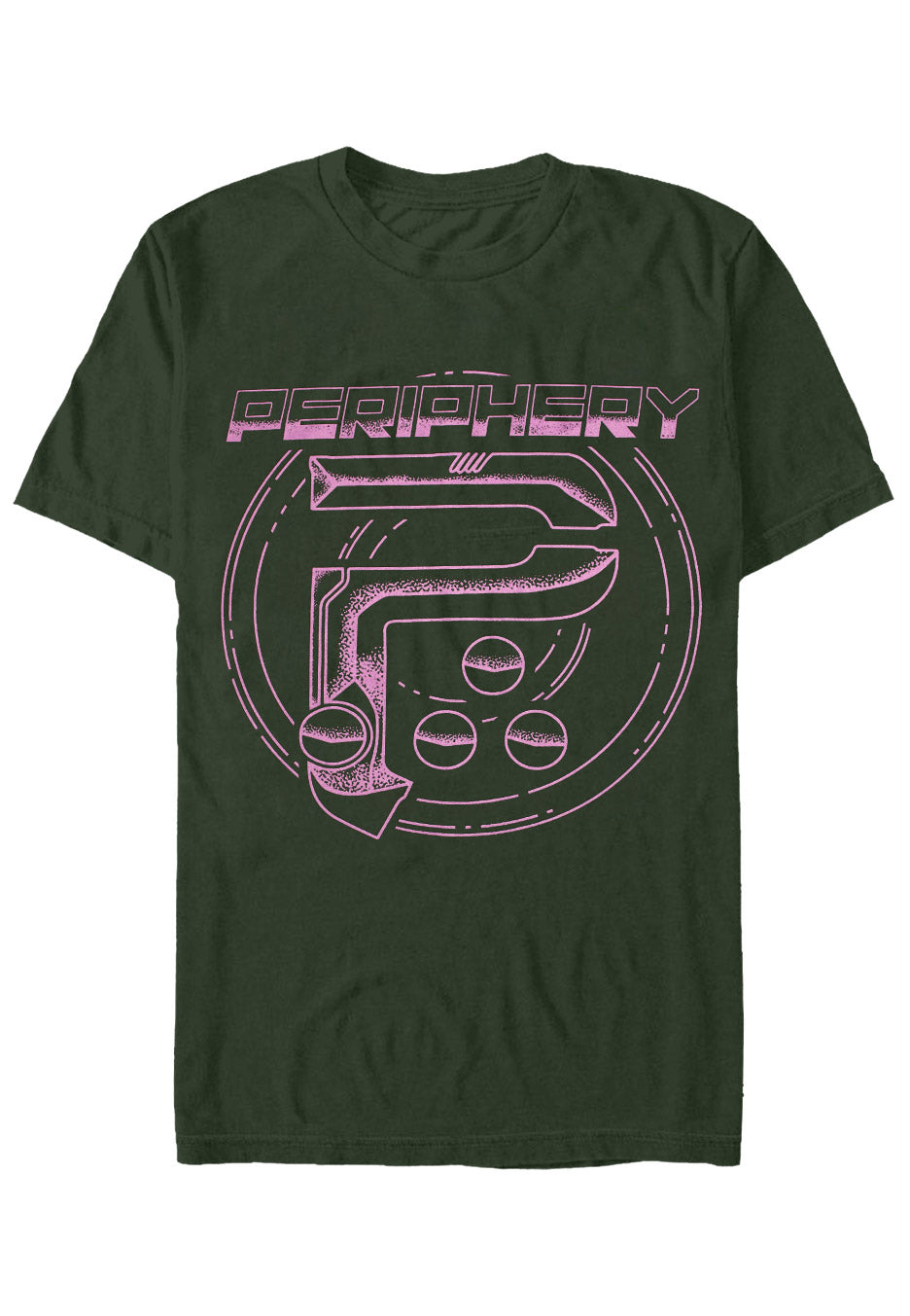 Periphery - P Logo 2.0 Forest Green - T-Shirt | Neutral-Image