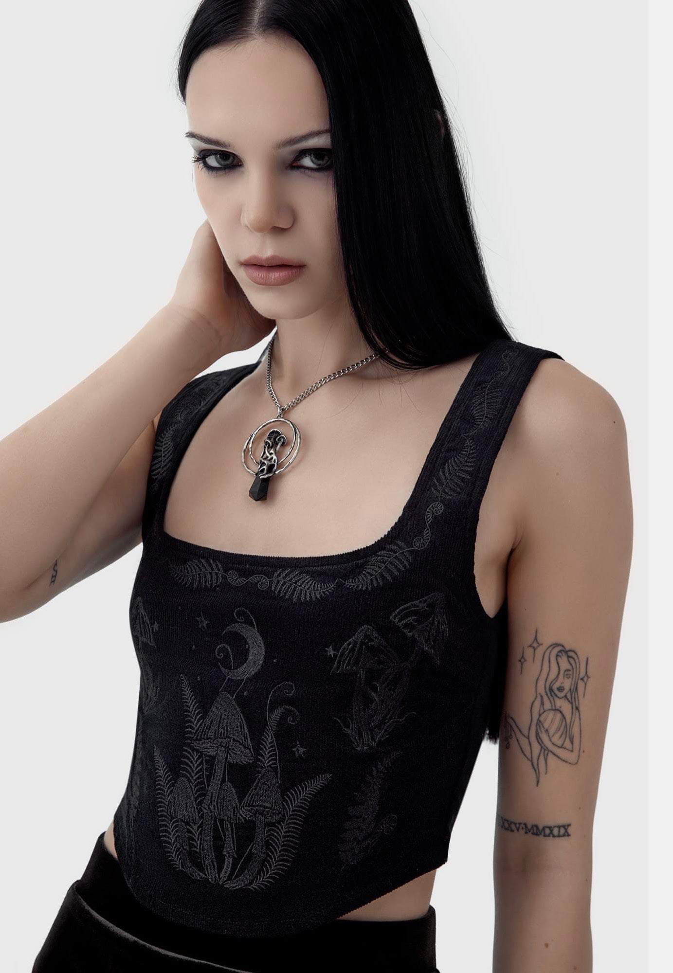 Killstar - Perseis Black - Corset | Women-Image