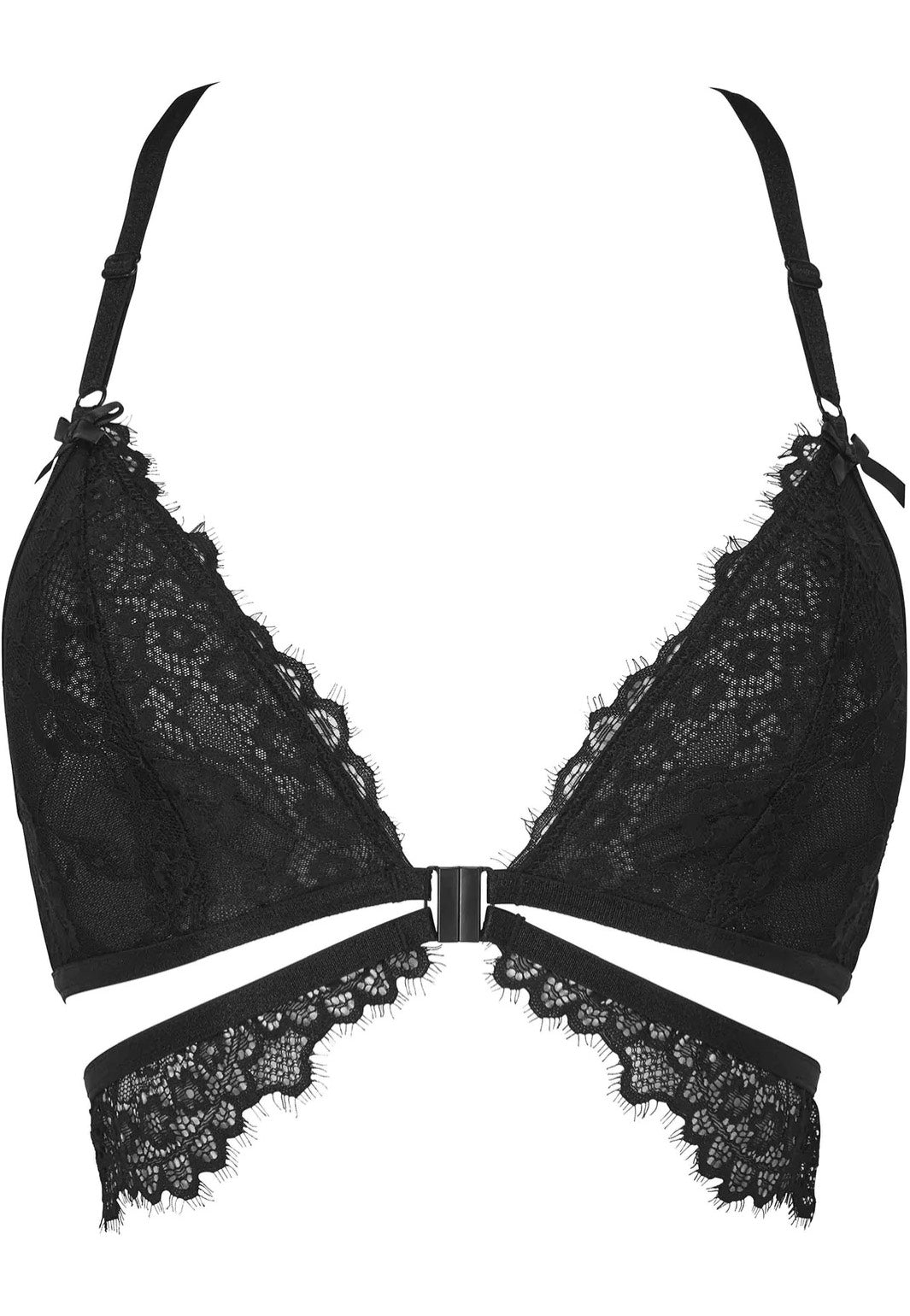 Killstar - Phantom Lace Black - Bra | Women-Image