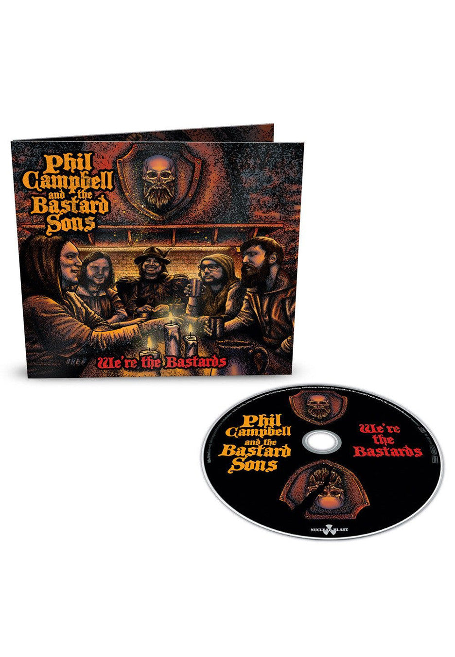 Phil Campbell And The Bastard Sons - We're The Bastards - Digipak CD | Neutral-Image