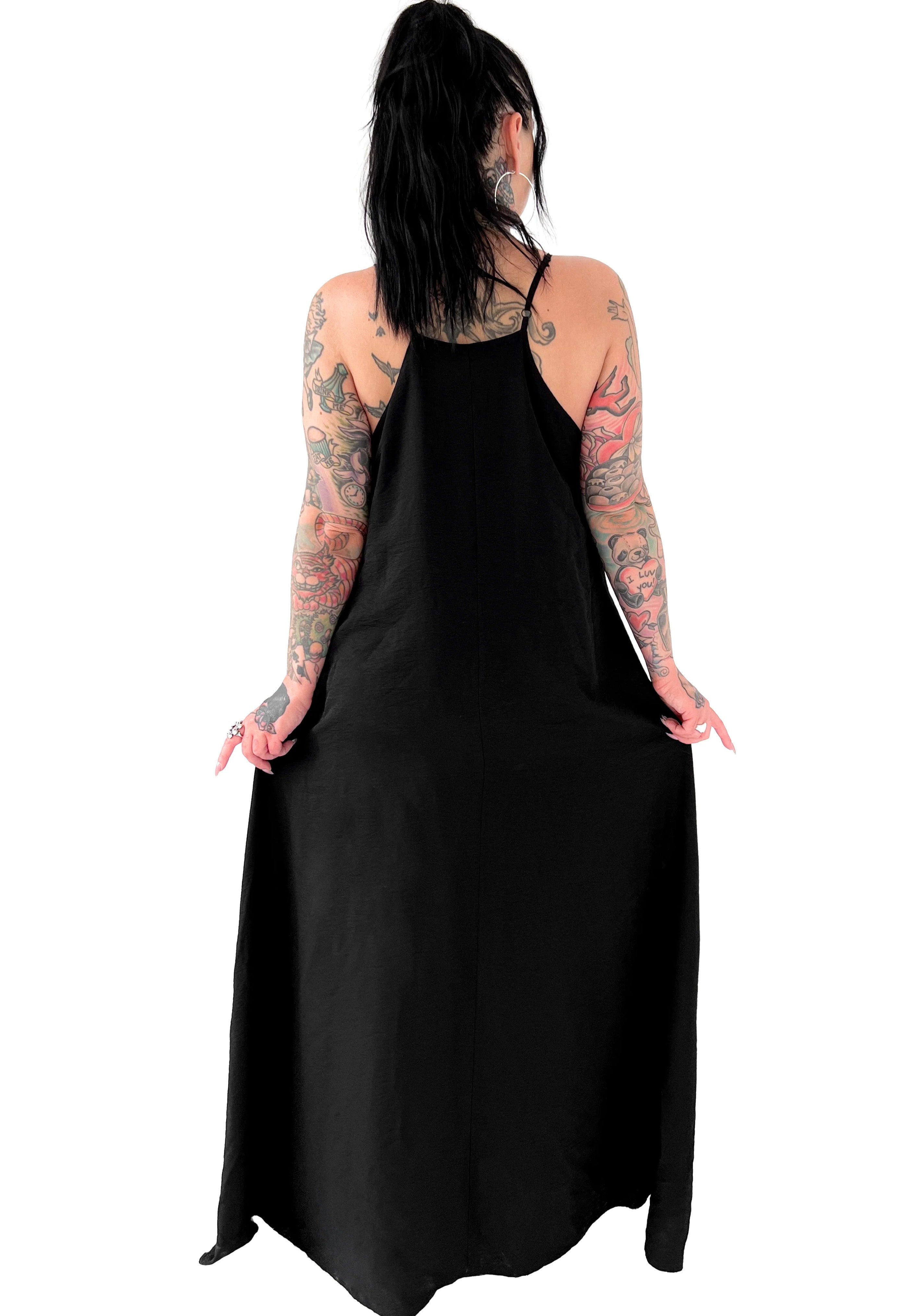 Foxblood - Afterlife Maxi Black - Dress | Women-Image