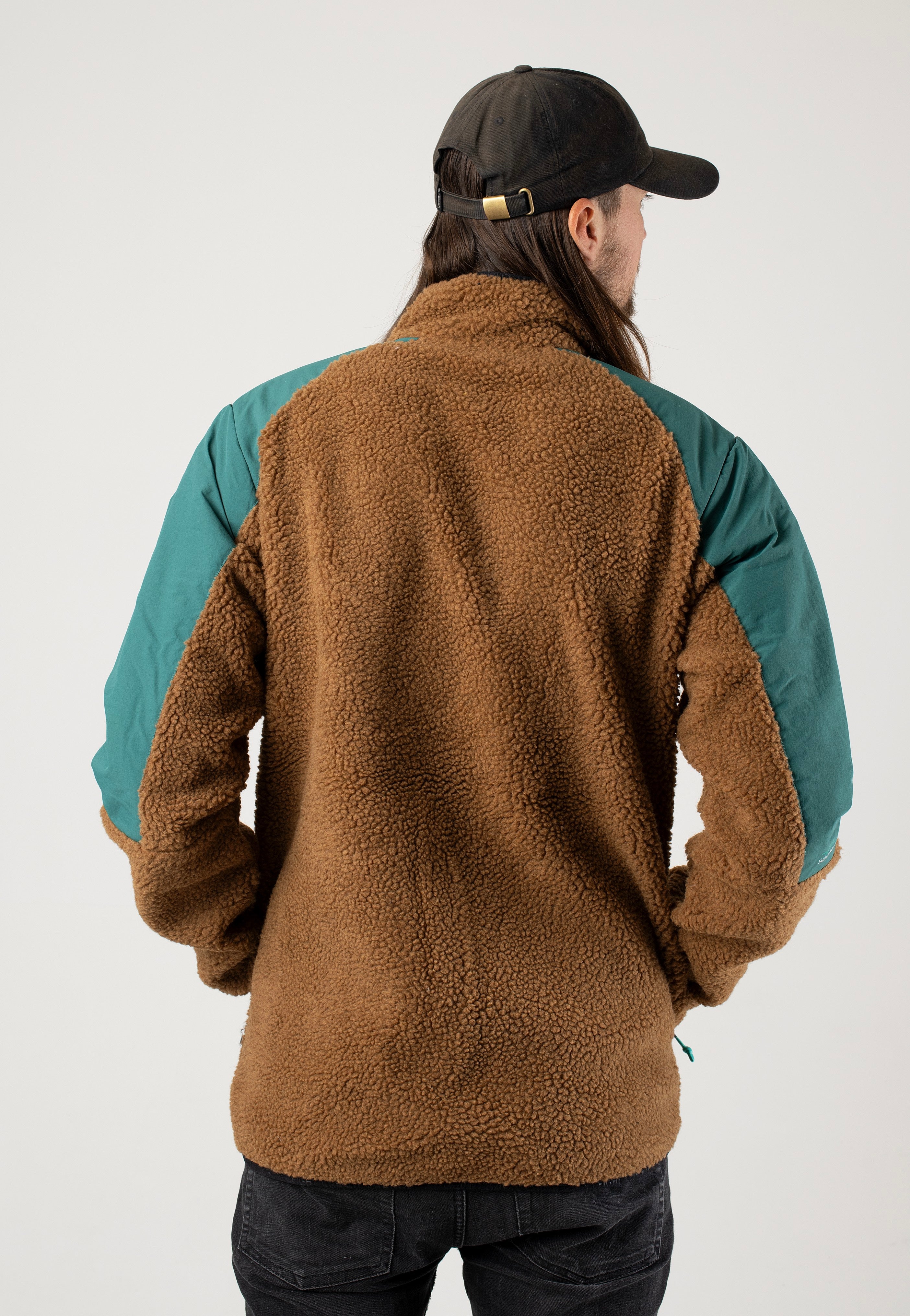 Picture - Quilchena Zip Chocolate/Bayberry - Jacket | Men-Image