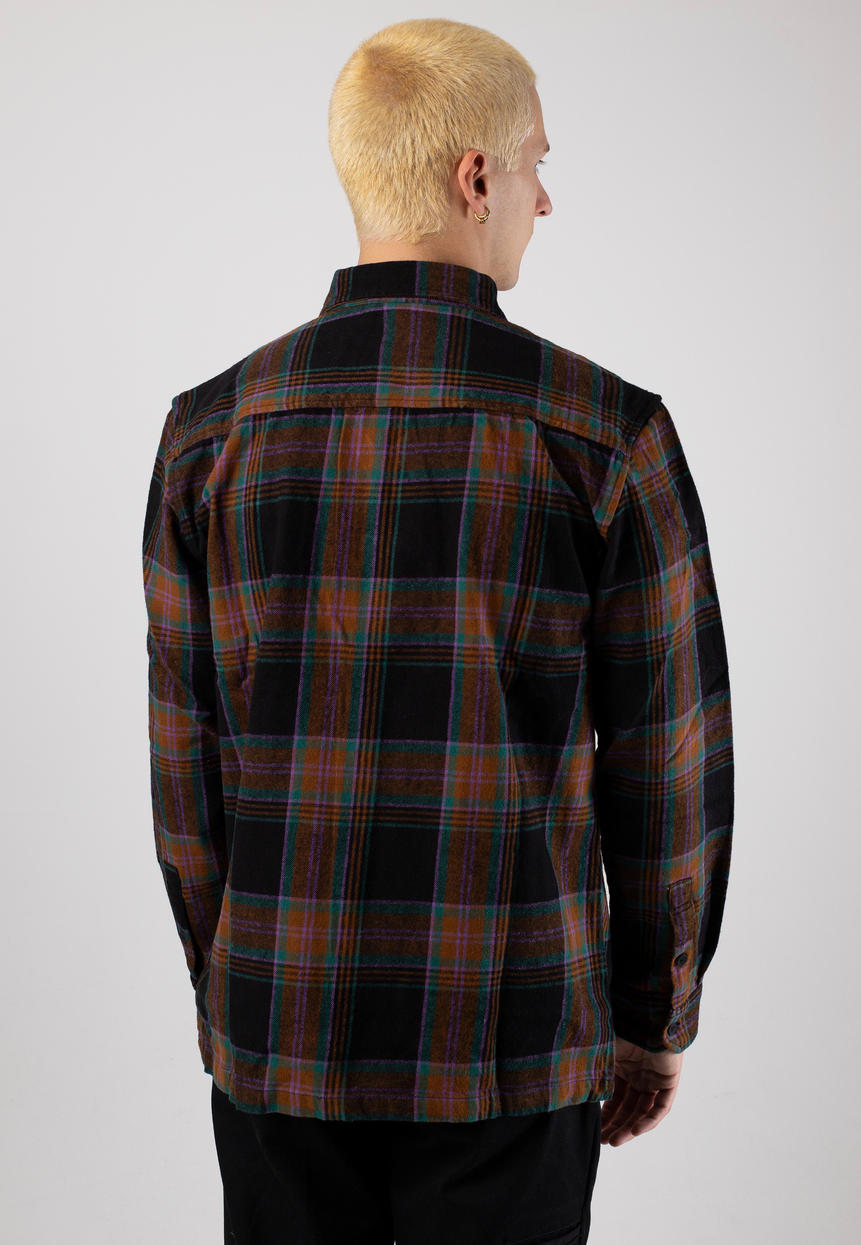 Picture - Relowa Plaid Black - Shirt | Men-Image