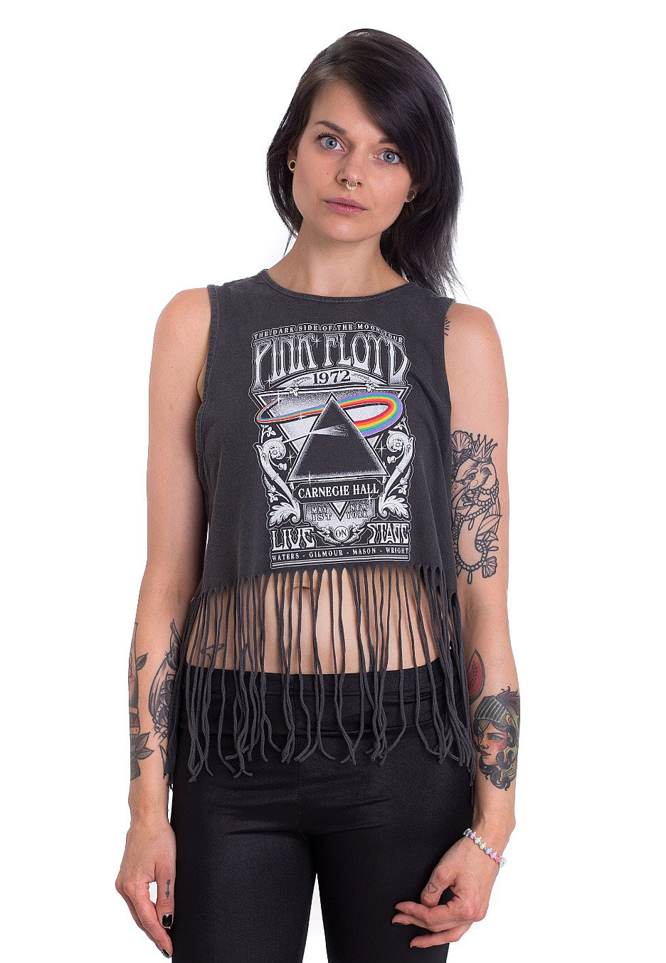 Pink Floyd - Carnegie Hall With Tassels Grey - Girly | Women-Image