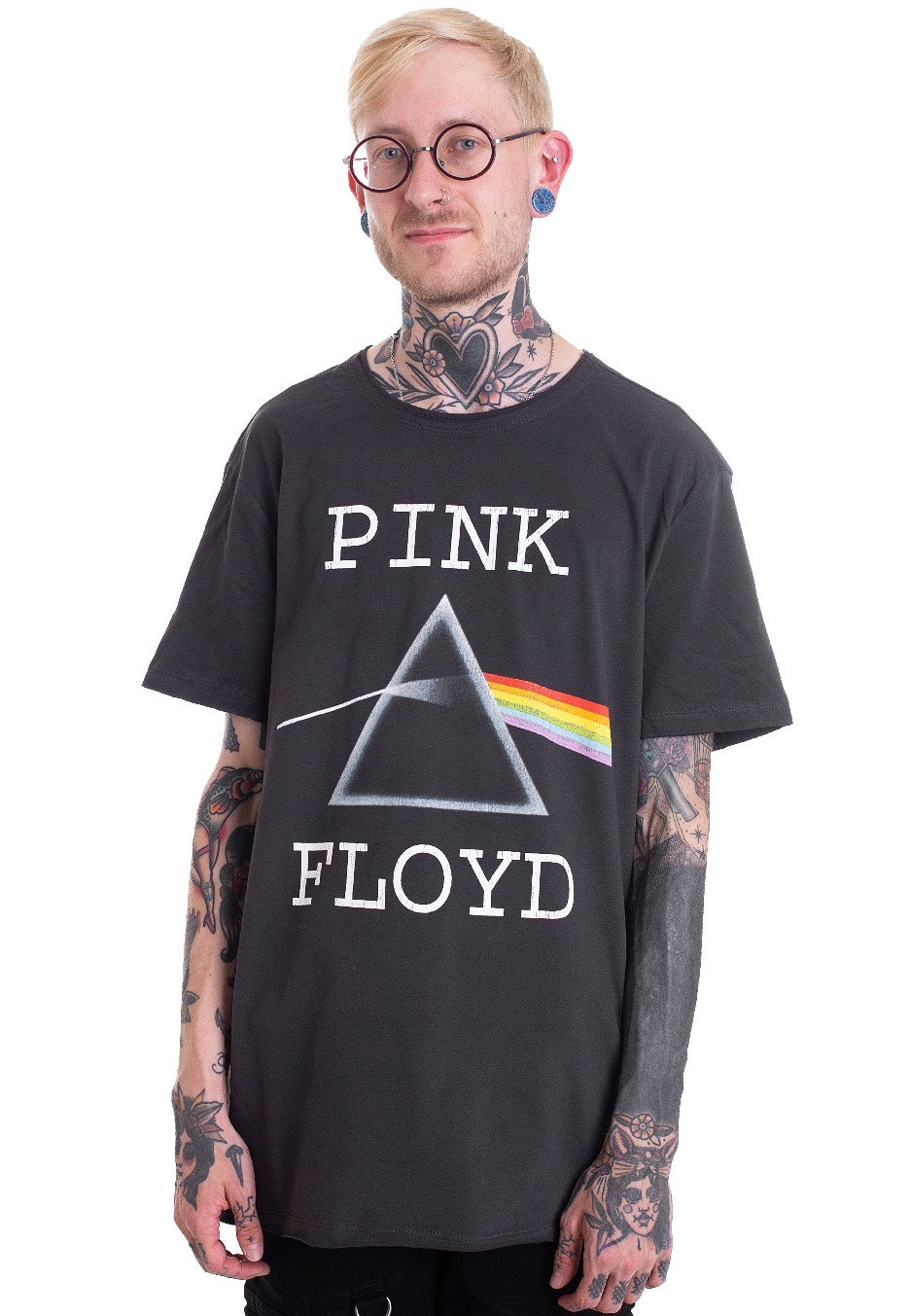 Pink Floyd - Dark Side Of The Moon Charcoal - T-Shirt | Men-Image