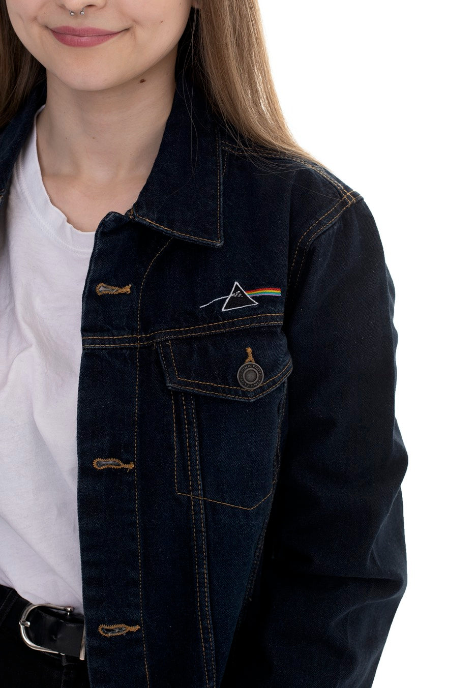 Pink Floyd - DSOTM Prism - Jeans Jacket | Women-Image