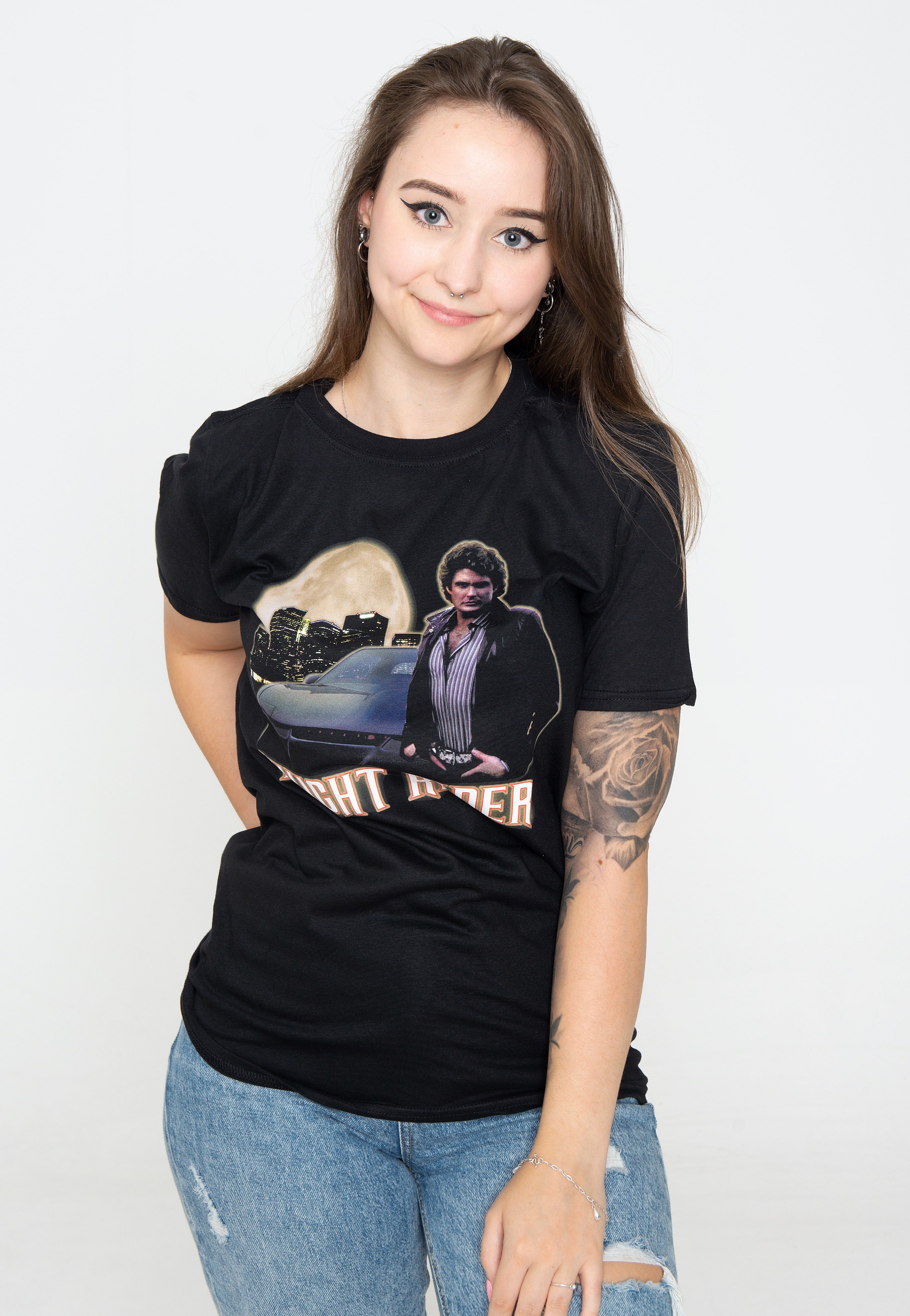 Knight Rider - Photo & Logo - T-Shirt | Women-Image