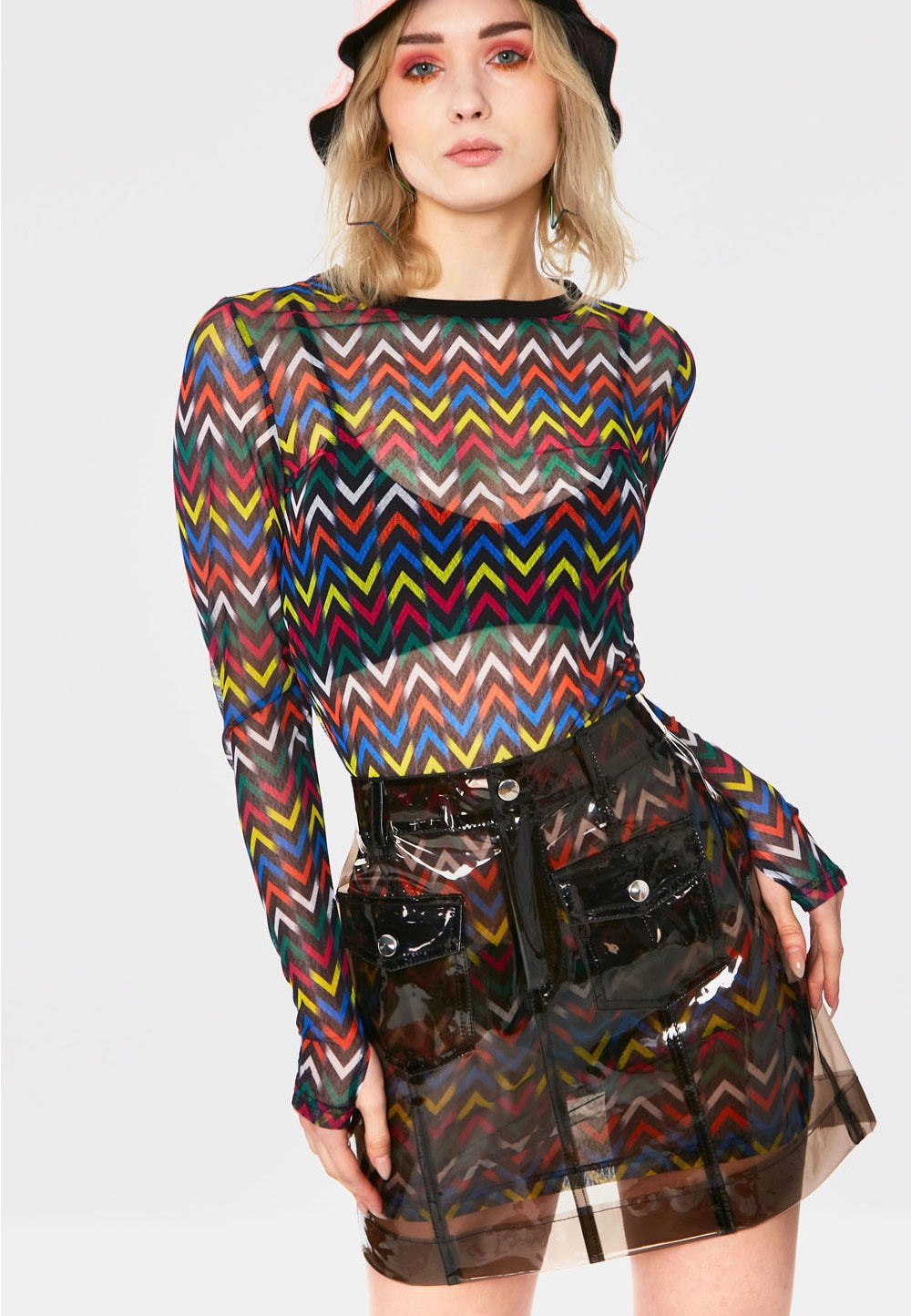 Jawbreaker - Plastic Fantastic Multicoloured - Skirt | Women-Image