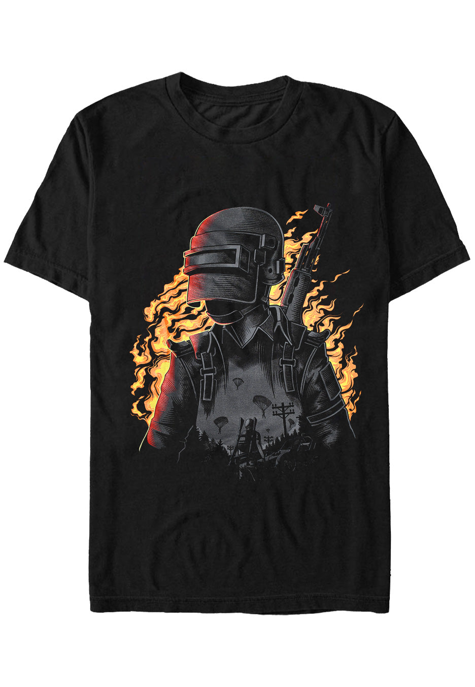 PlayerUnknown's Battlegrounds - Welder Fan - T-Shirt | Neutral-Image