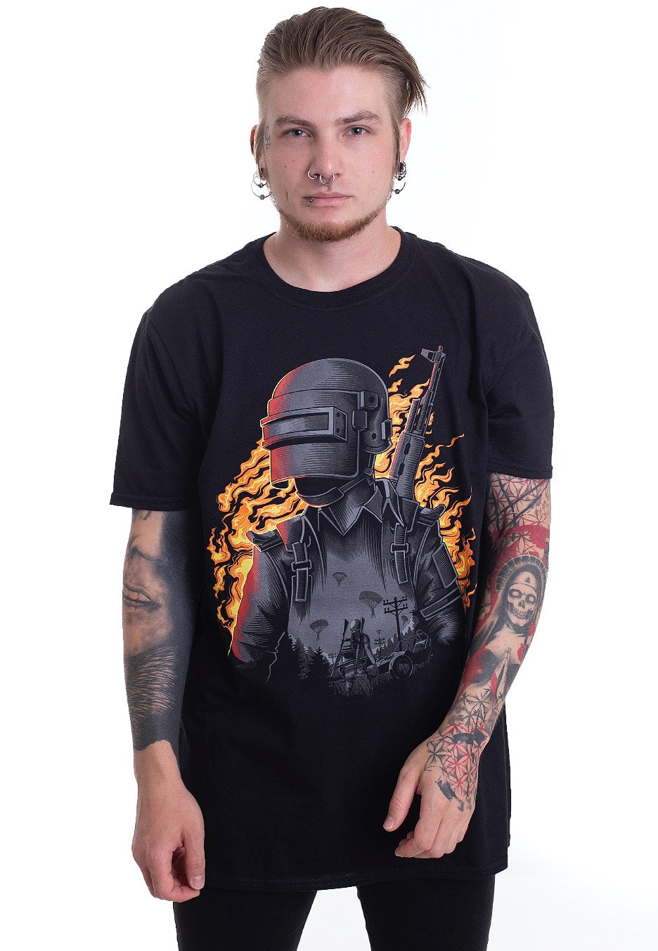 PlayerUnknown's Battlegrounds - Welder Fan - T-Shirt | Men-Image