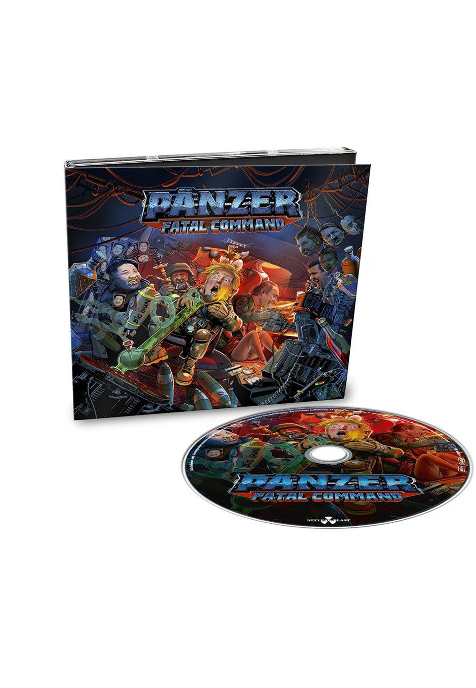 Pänzer - Fatal Command Digipak - Digipak CD | Neutral-Image