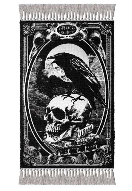 Alchemy England - Poe's Raven - Rug | Neutral-Image