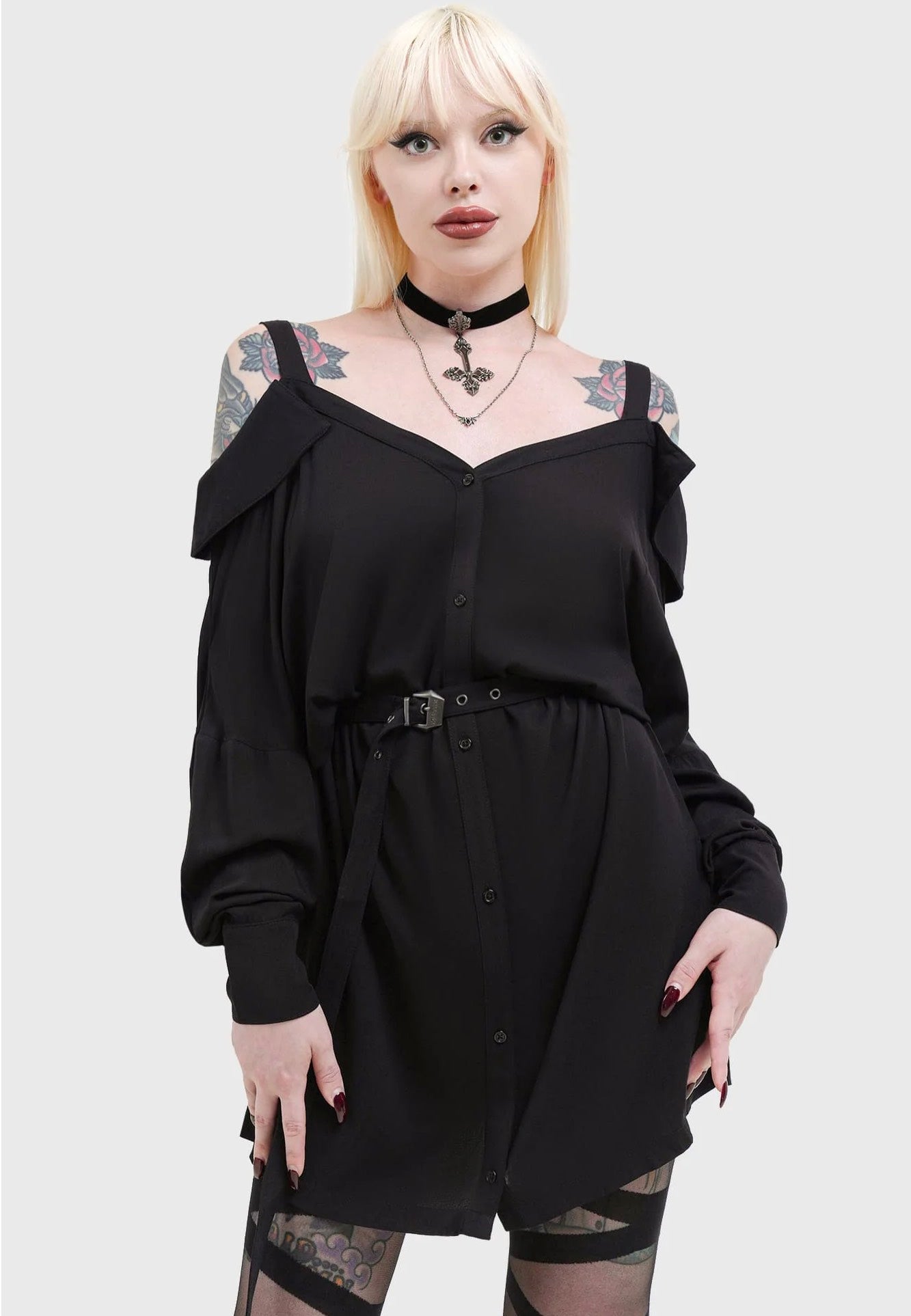 Killstar - Poison Dart Black - Dress | Women-Image