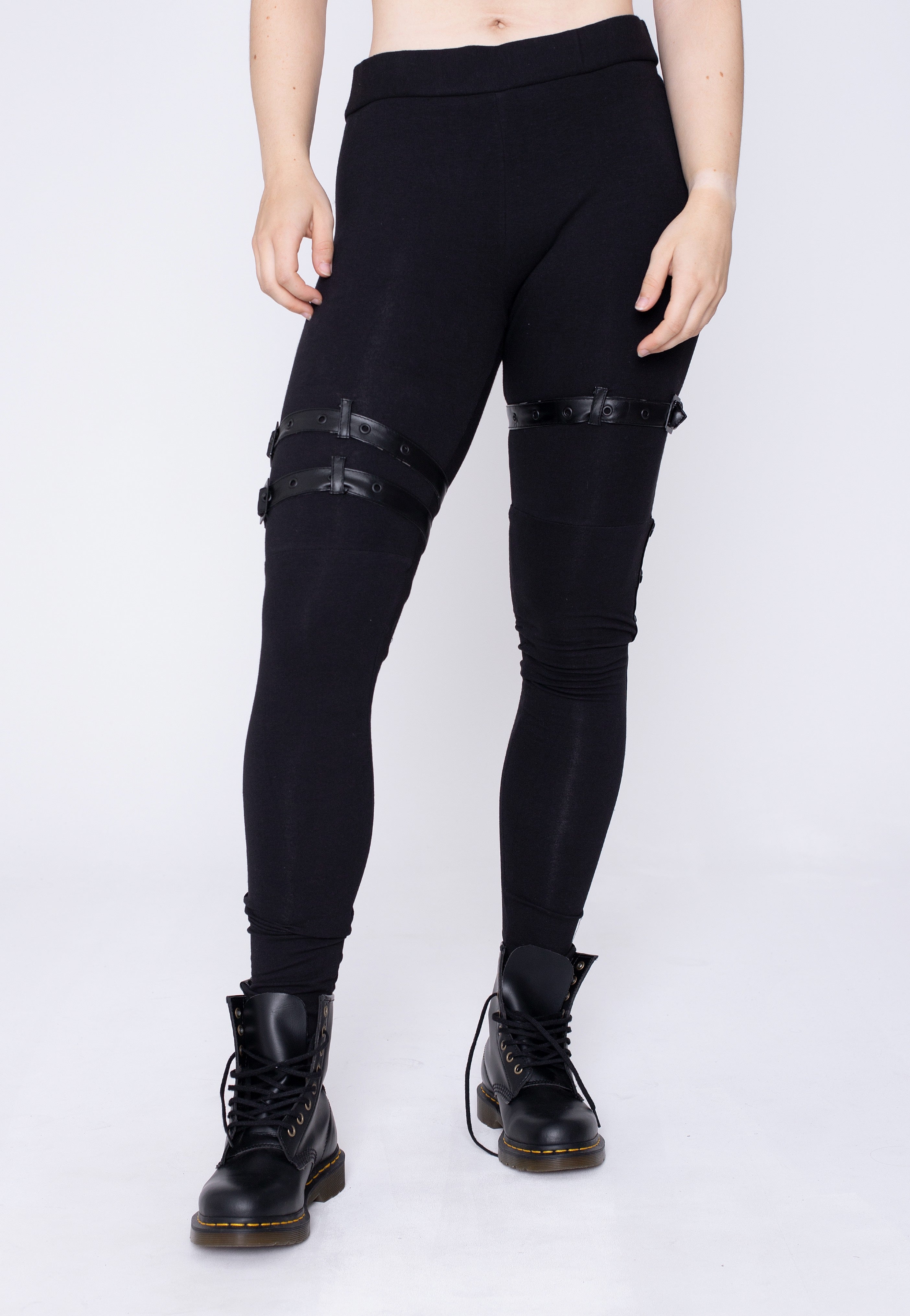 Poizen Industries - Grim Black - Leggings | Women-Image