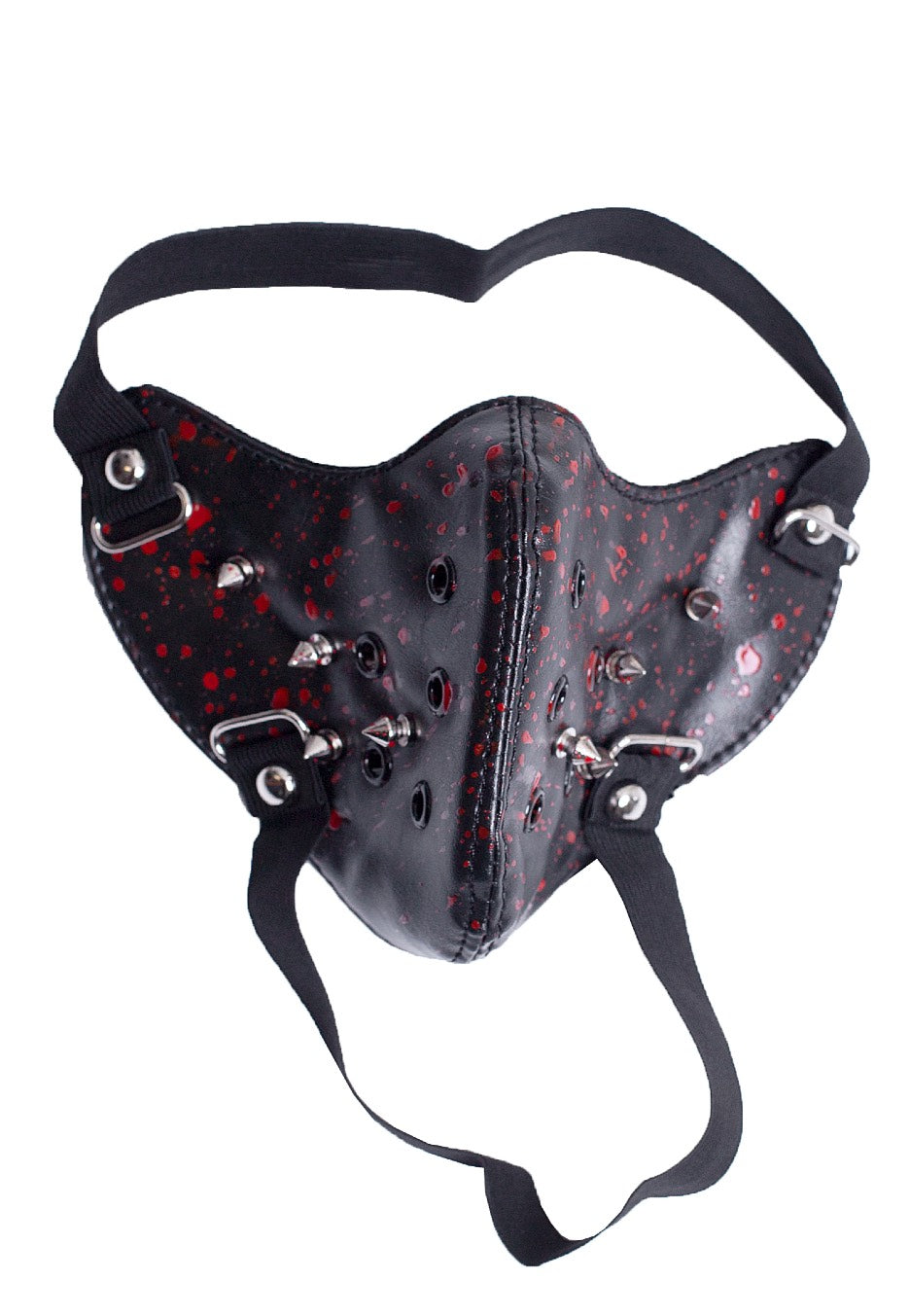 Poizen Industries - Spike Black/Blood - Mask | Neutral-Image