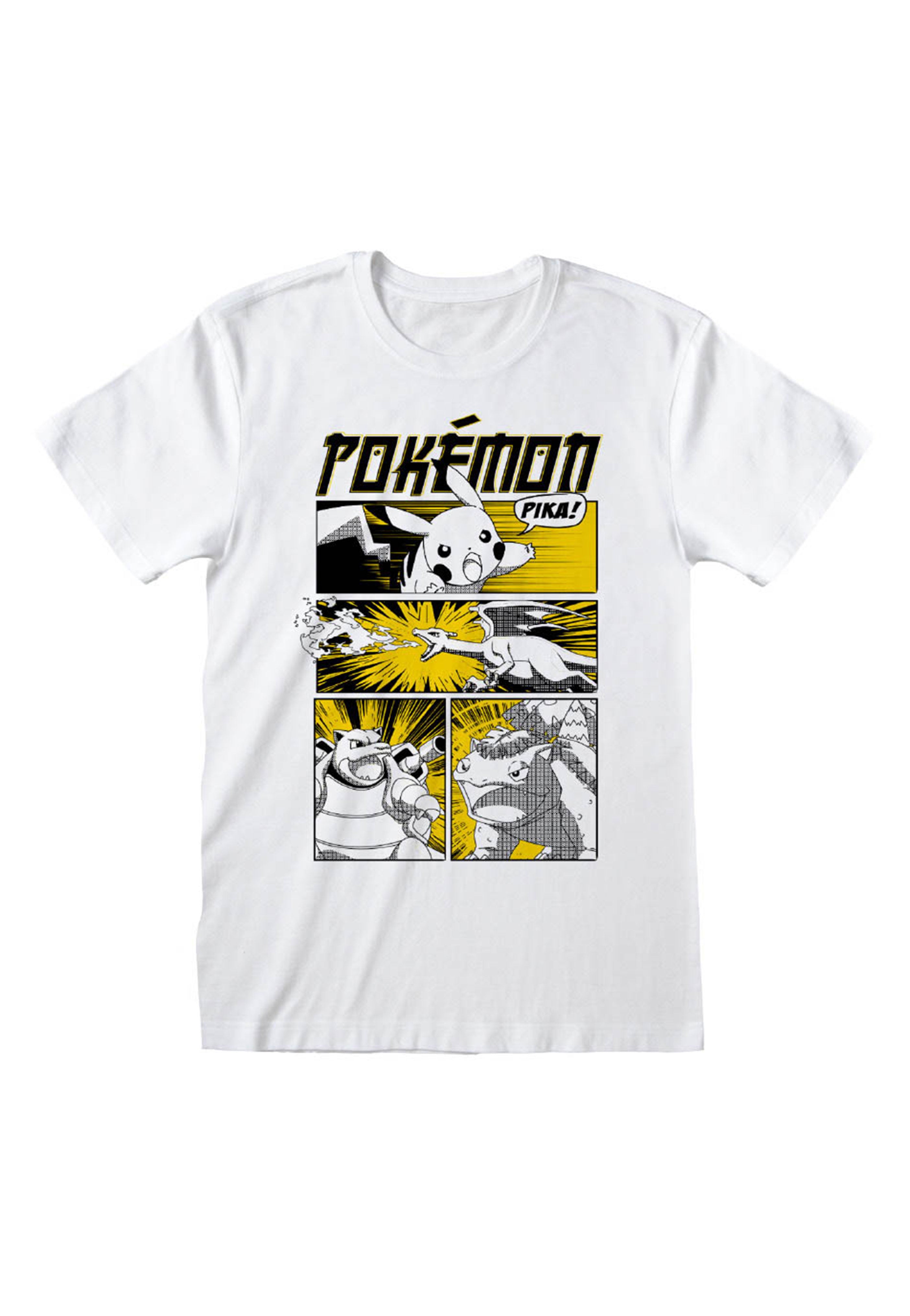 Pokémon - Anime Style Cover White - T-Shirt | Men-Image