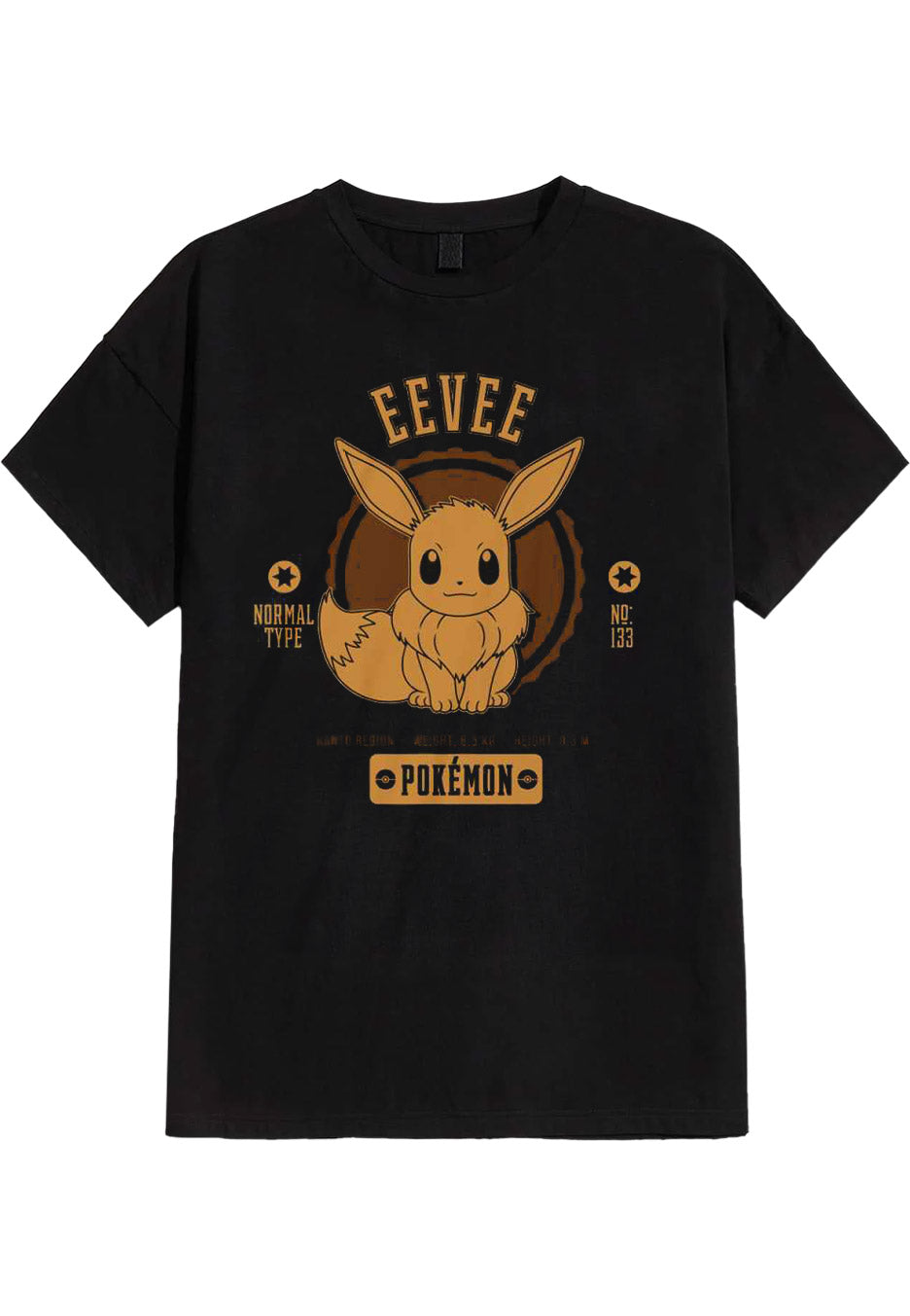 Pokémon - Collegiate Eevee - T-Shirt | Neutral-Image