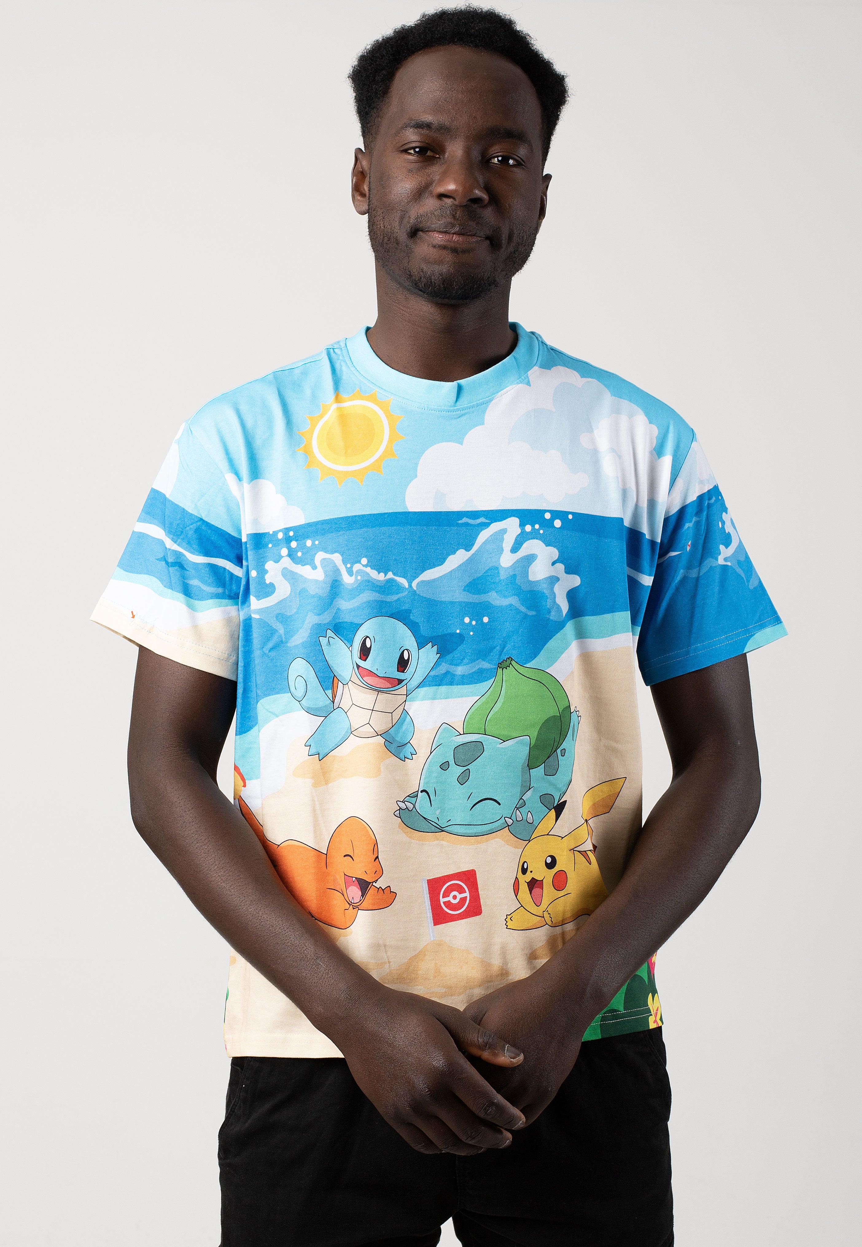 Pokémon - Beach Day Allover - T-Shirt | Men-Image