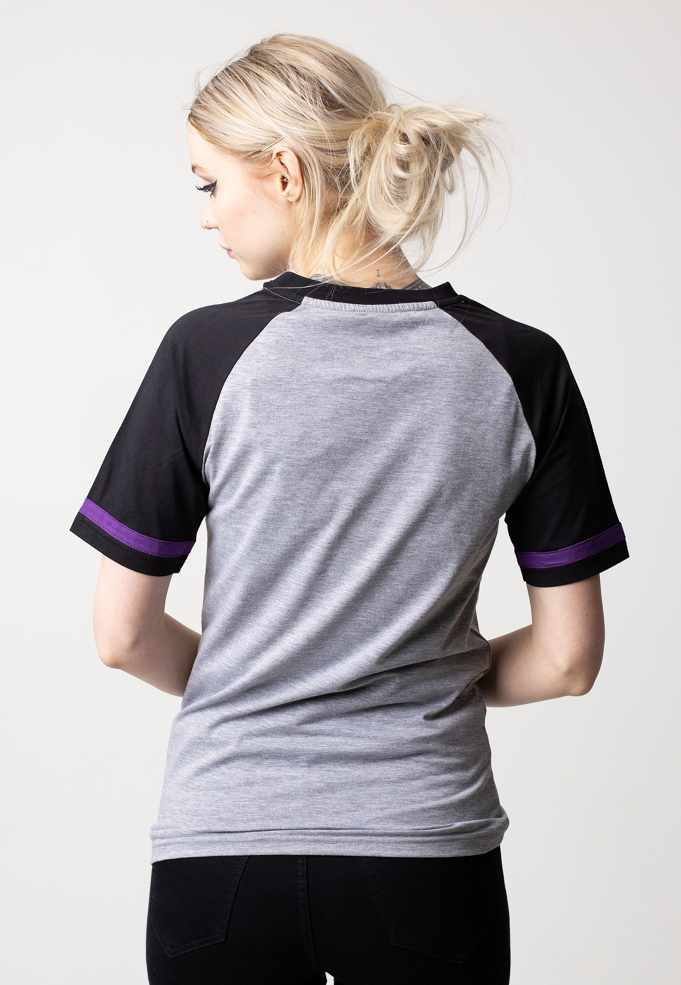 Pokémon - Shadow Pokemon Raglan Heather Grey - T-Shirt | Women-Image