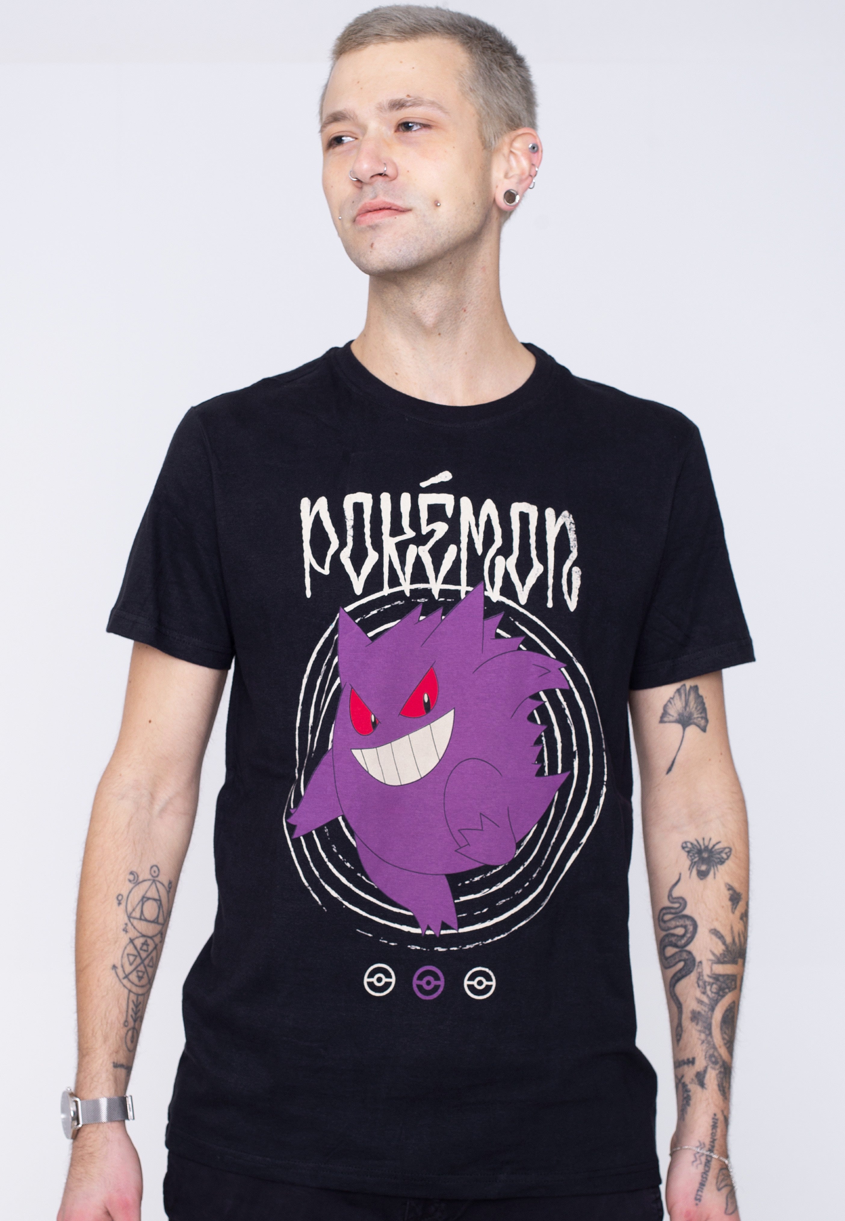 Pokémon - Gengar Rock - T-Shirt | Men-Image