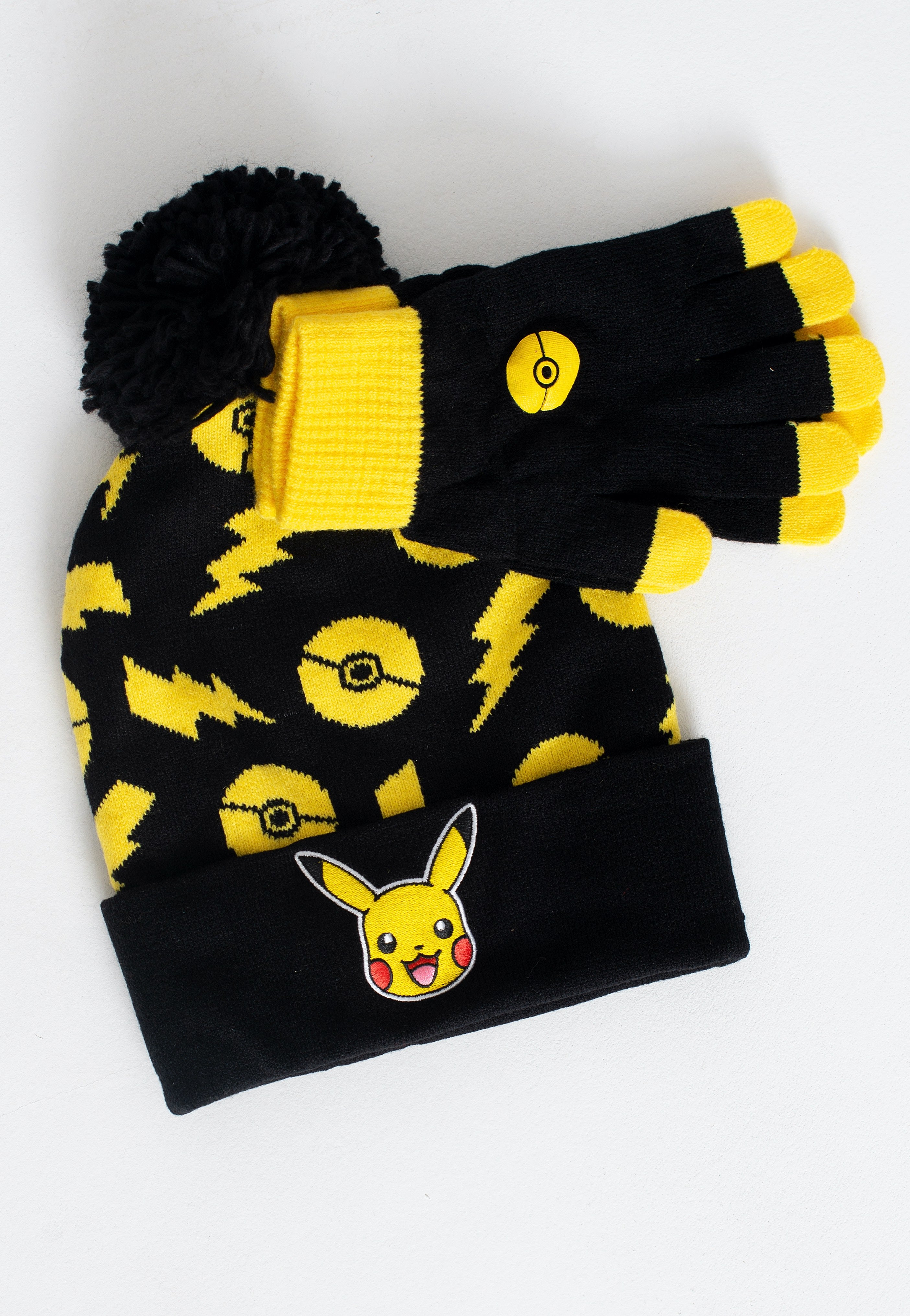 Pokémon - Pikachu Beanie + Gloves - Gift Set | Neutral-Image