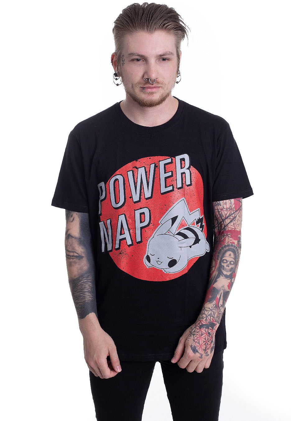 Pokémon - Pikachu Power Nap - T-Shirt | Men-Image