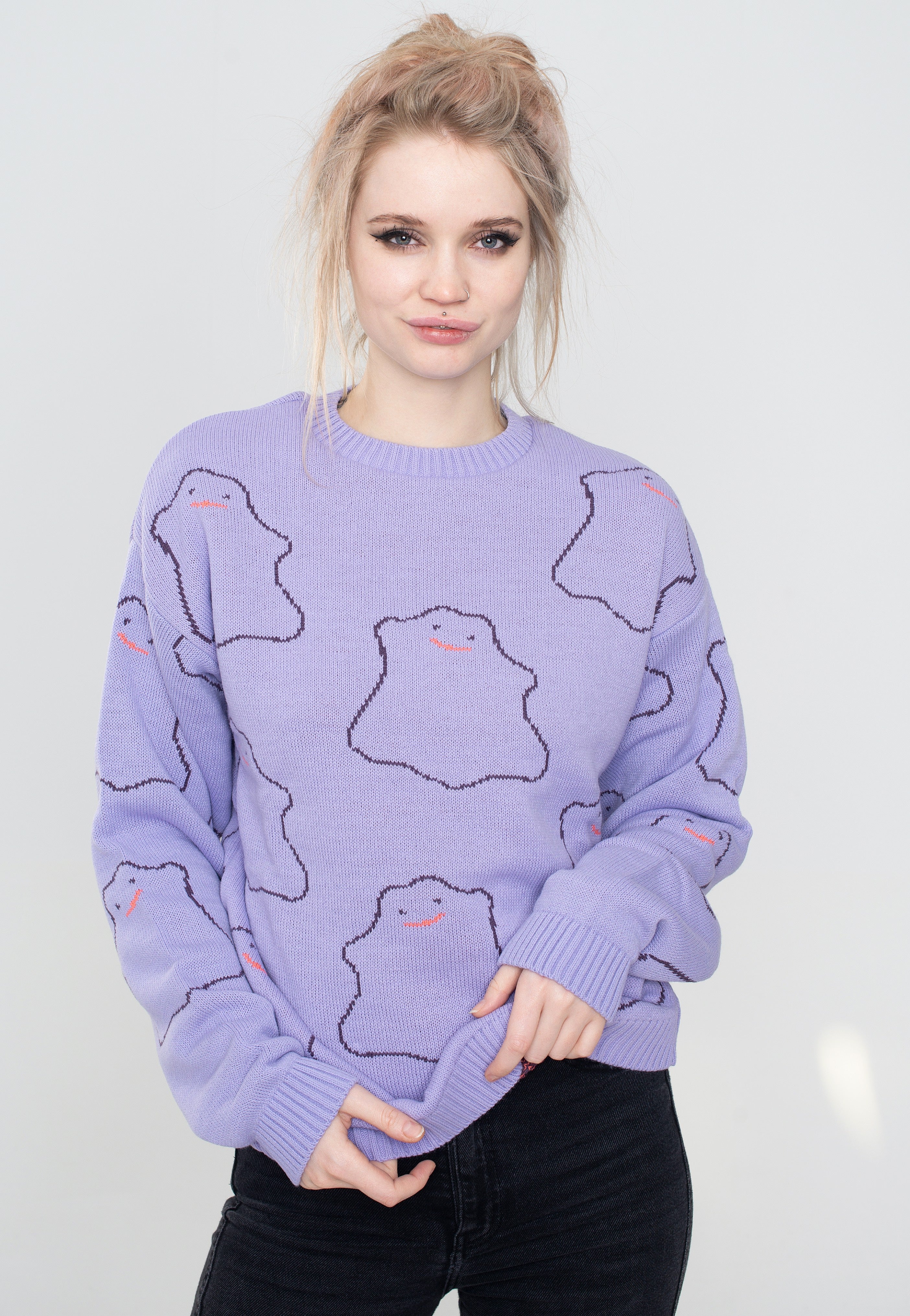 Pokémon - Ditto Knit - Pullover | Women-Image