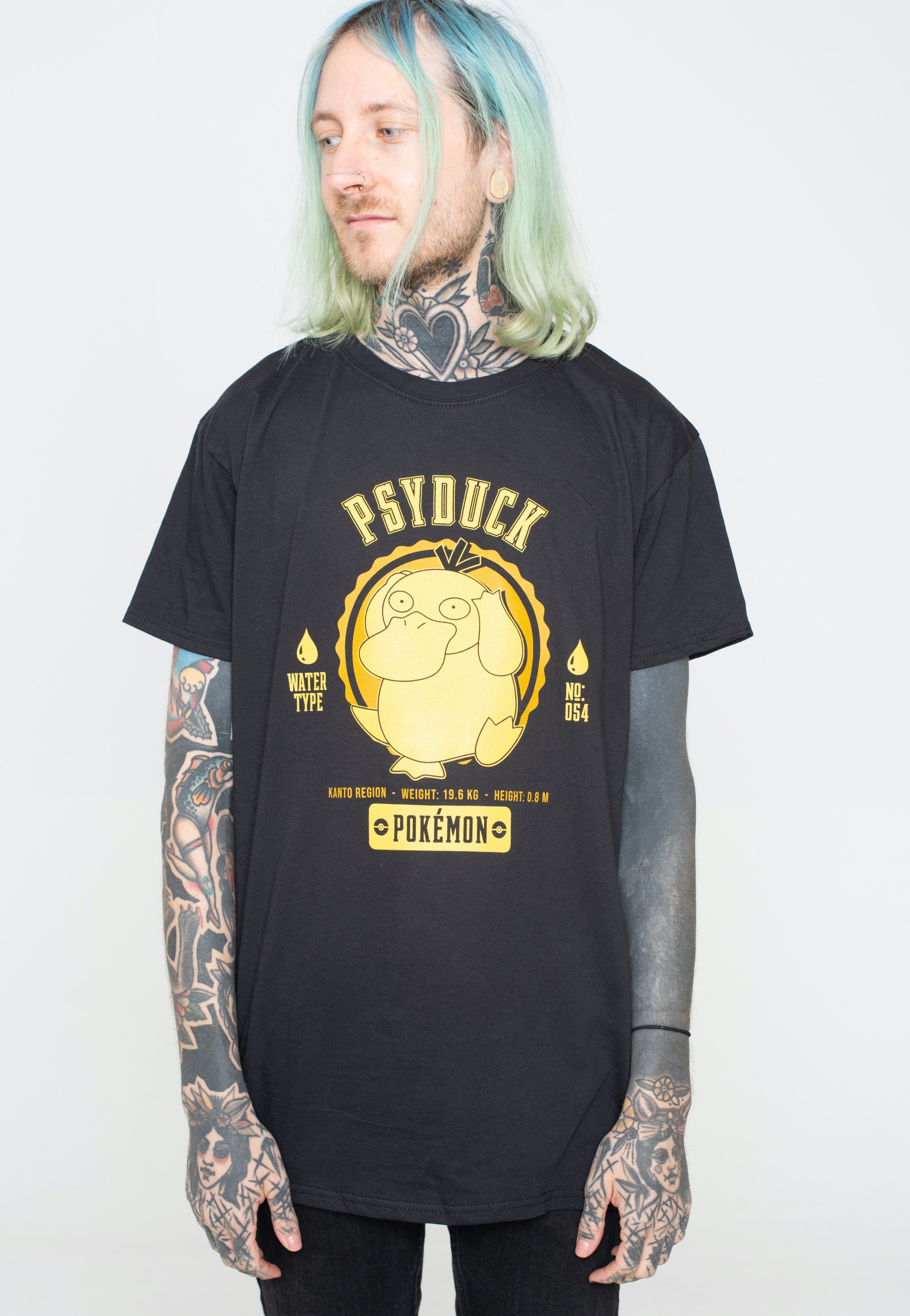 Pokémon - Collegiate Psyduck - T-Shirt | Men-Image