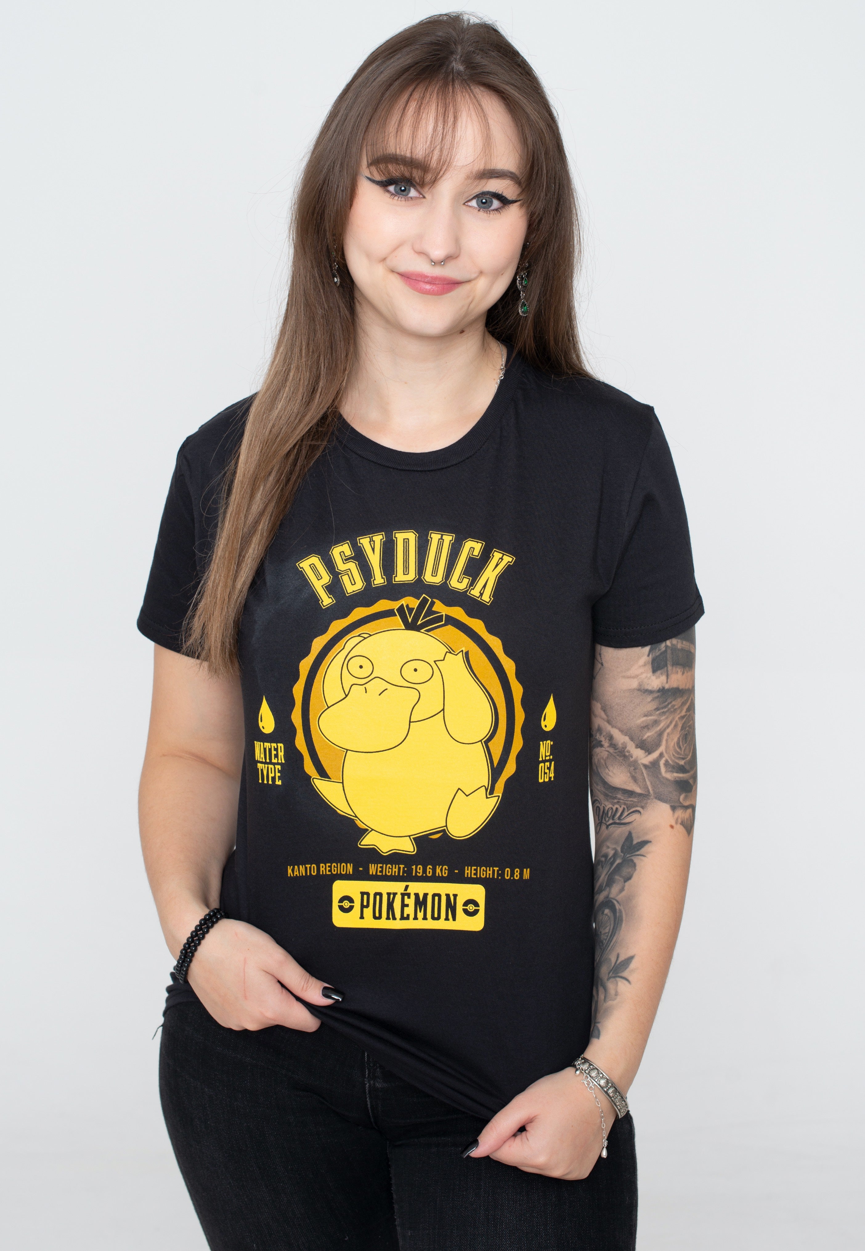 Pokémon - Collegiate Psyduck - T-Shirt | Women-Image