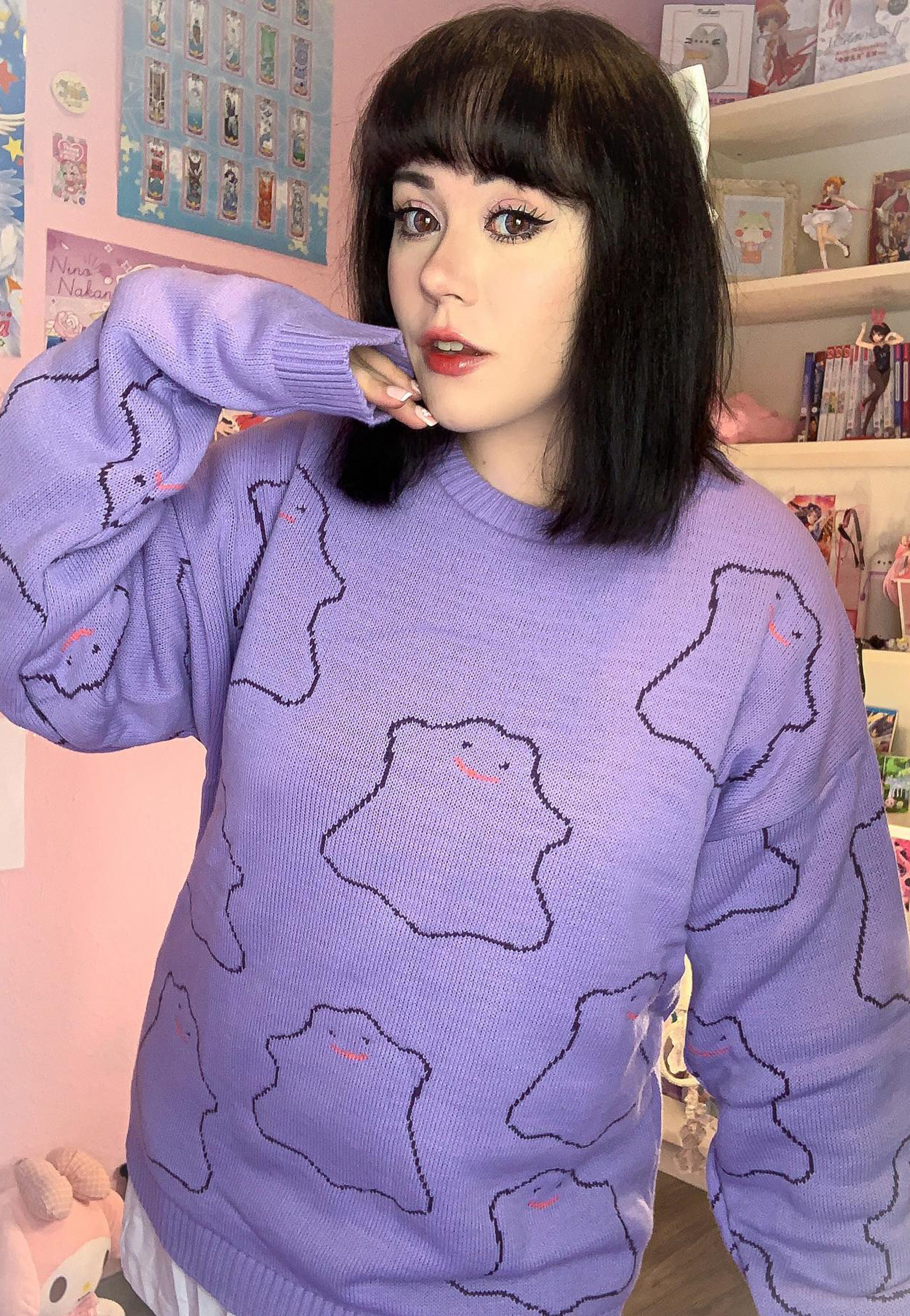 Pokémon - Ditto Knit - Pullover | Women-Image