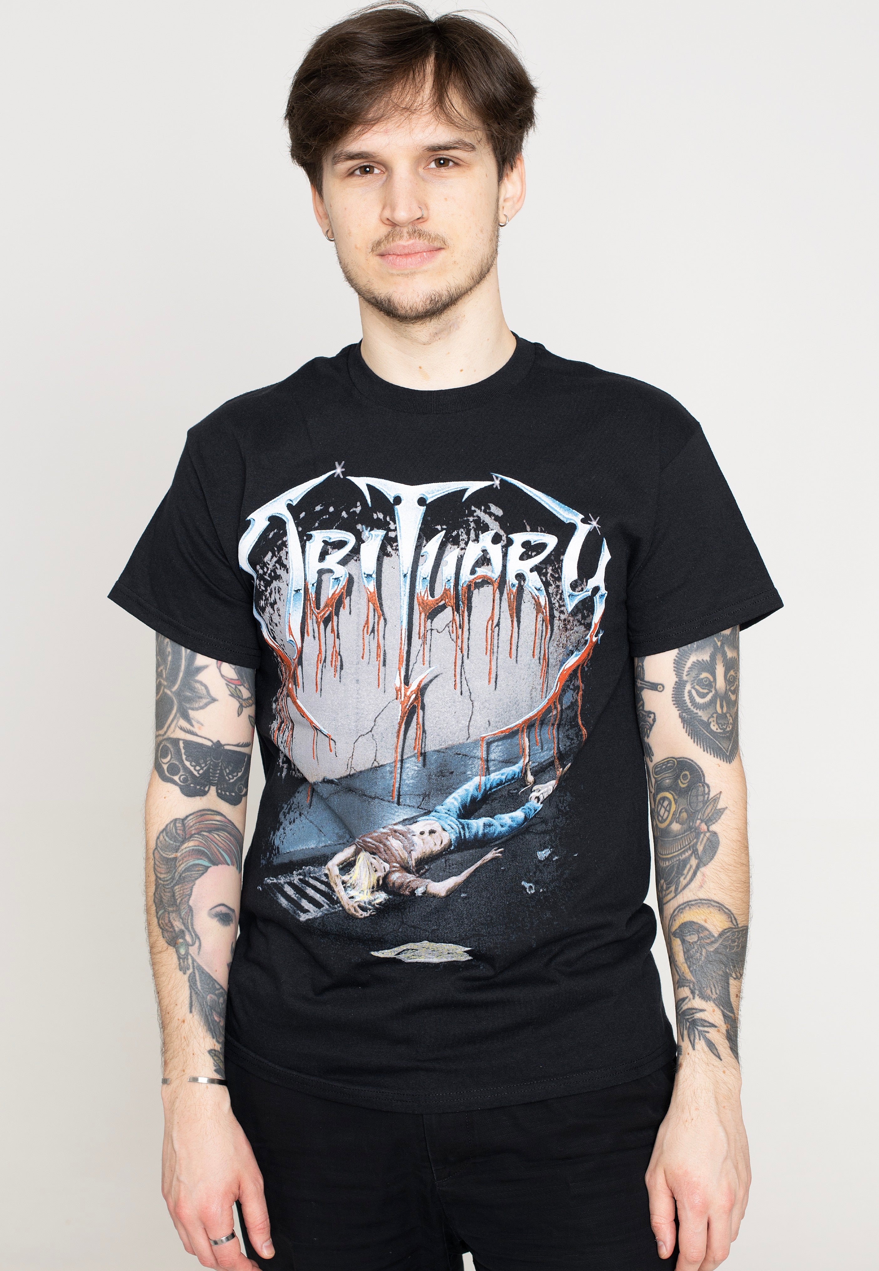 Obituary - Slowly We Rot - T-Shirt | Men-Image