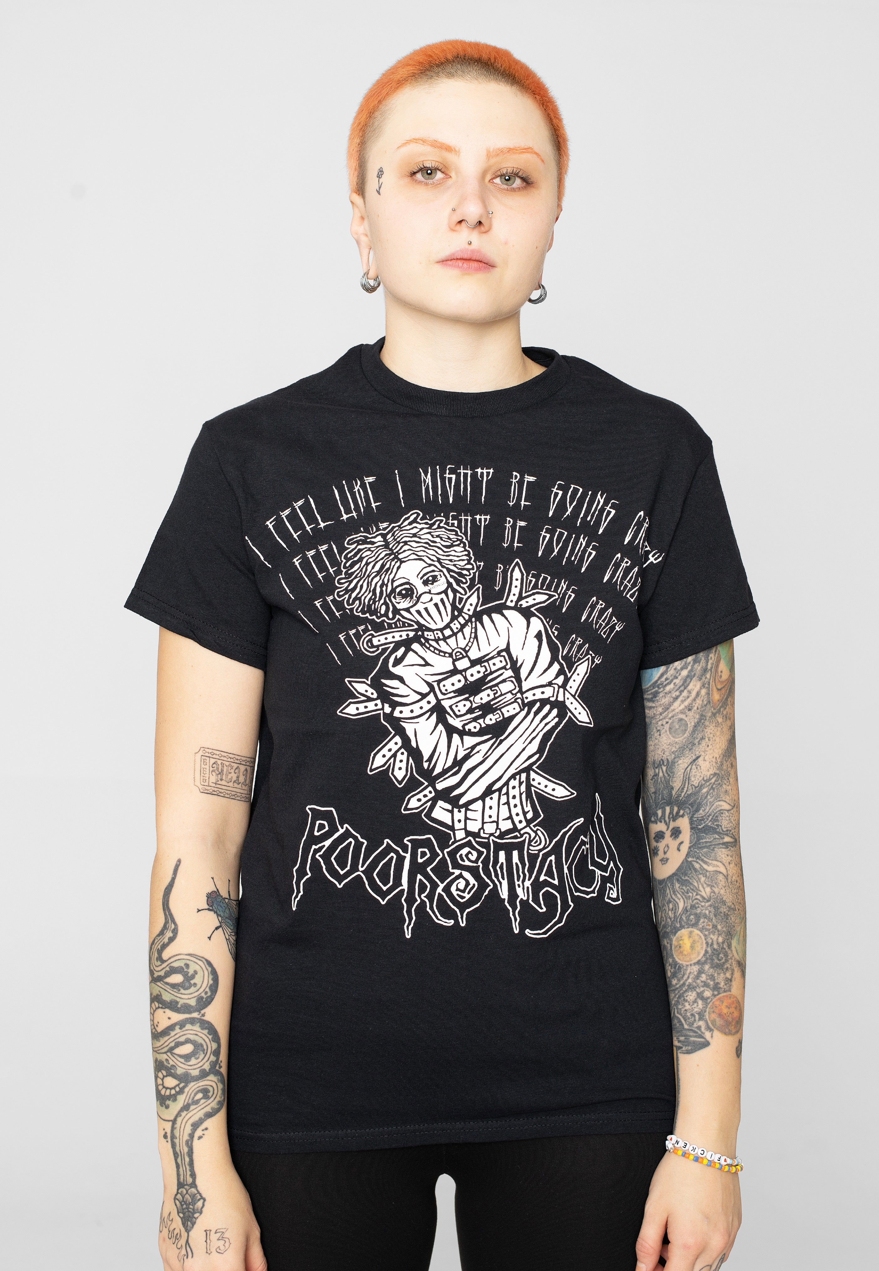 Poorstacy - I Fee Like I Might Be Going Crazy - T-Shirt | Women-Image