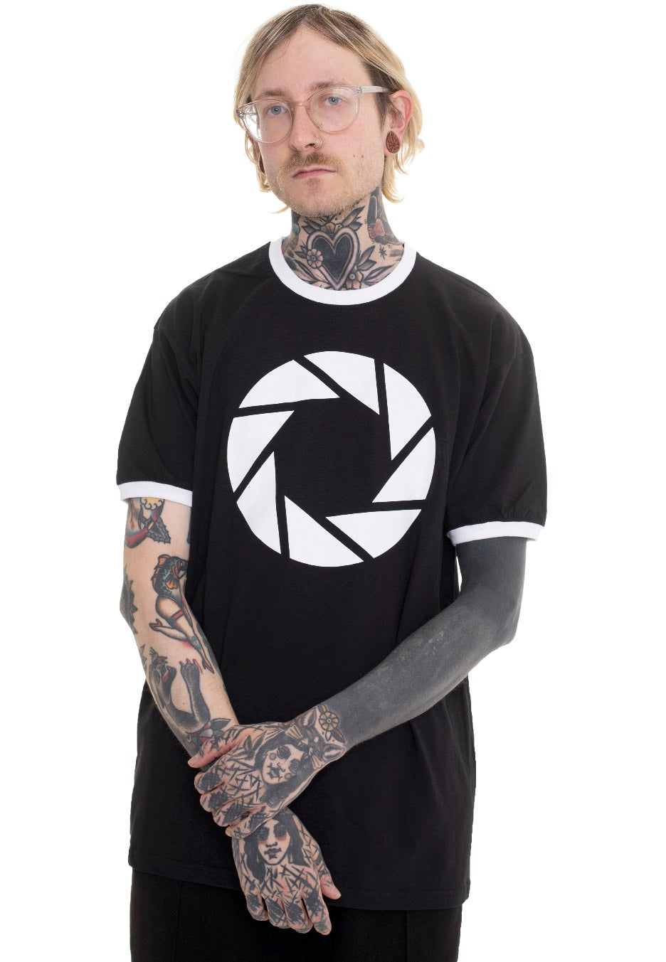 Portal - Aperture Symbol - T-Shirt | Men-Image