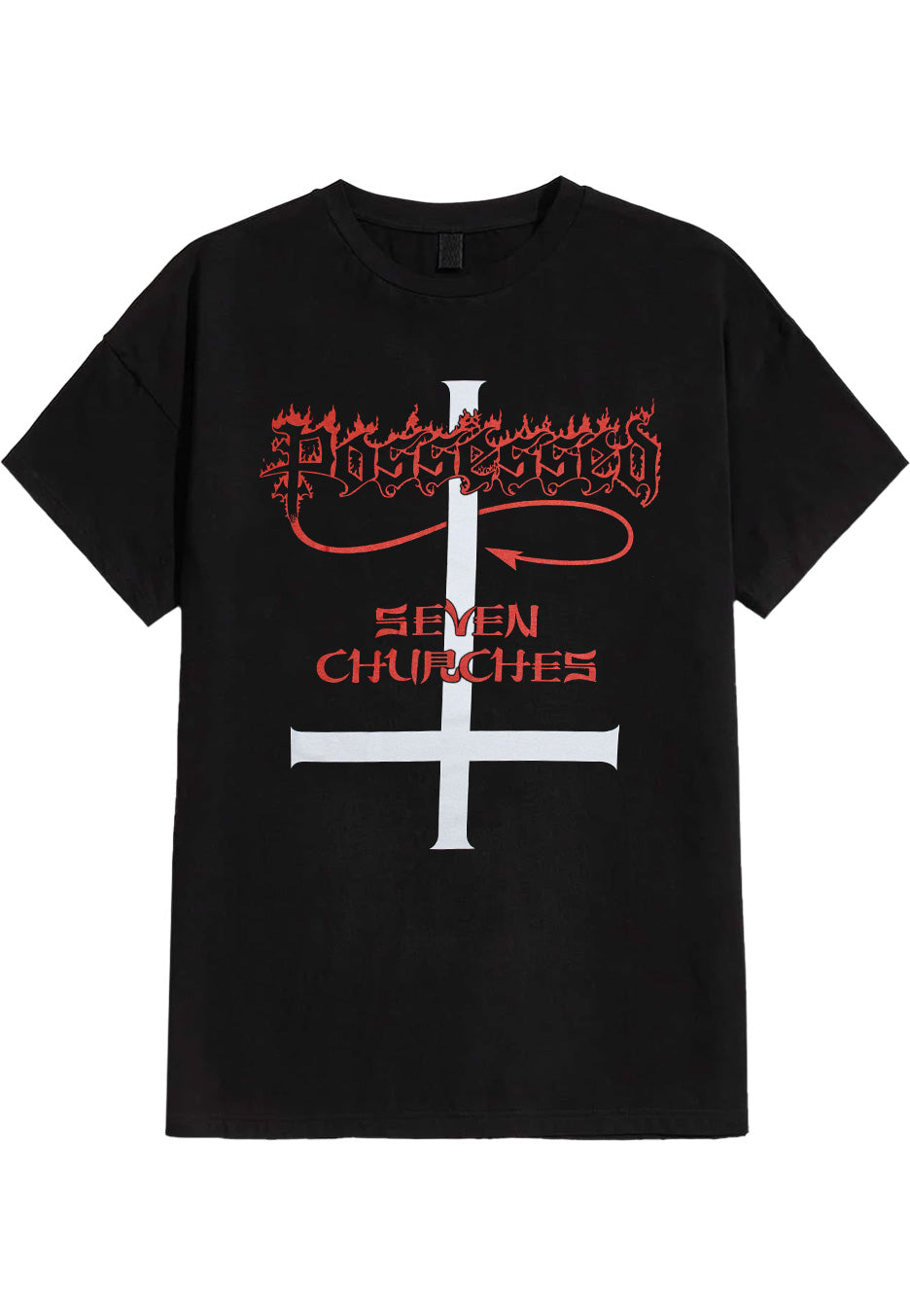 Possessed - Seven Churches - T-Shirt | Neutral-Image