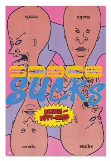 Beavis And Butt-Head - Space Sucks Maxi - Poster | Neutral-Image