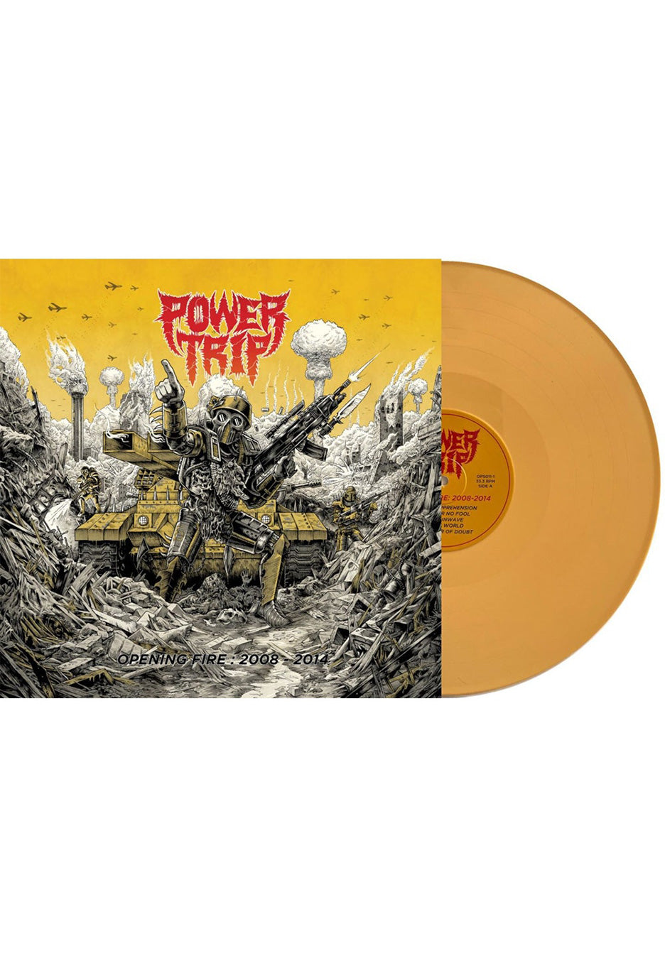 Power Trip - Opening Fire: 2008 - 2014 Yellow - Colored Vinyl | Neutral-Image