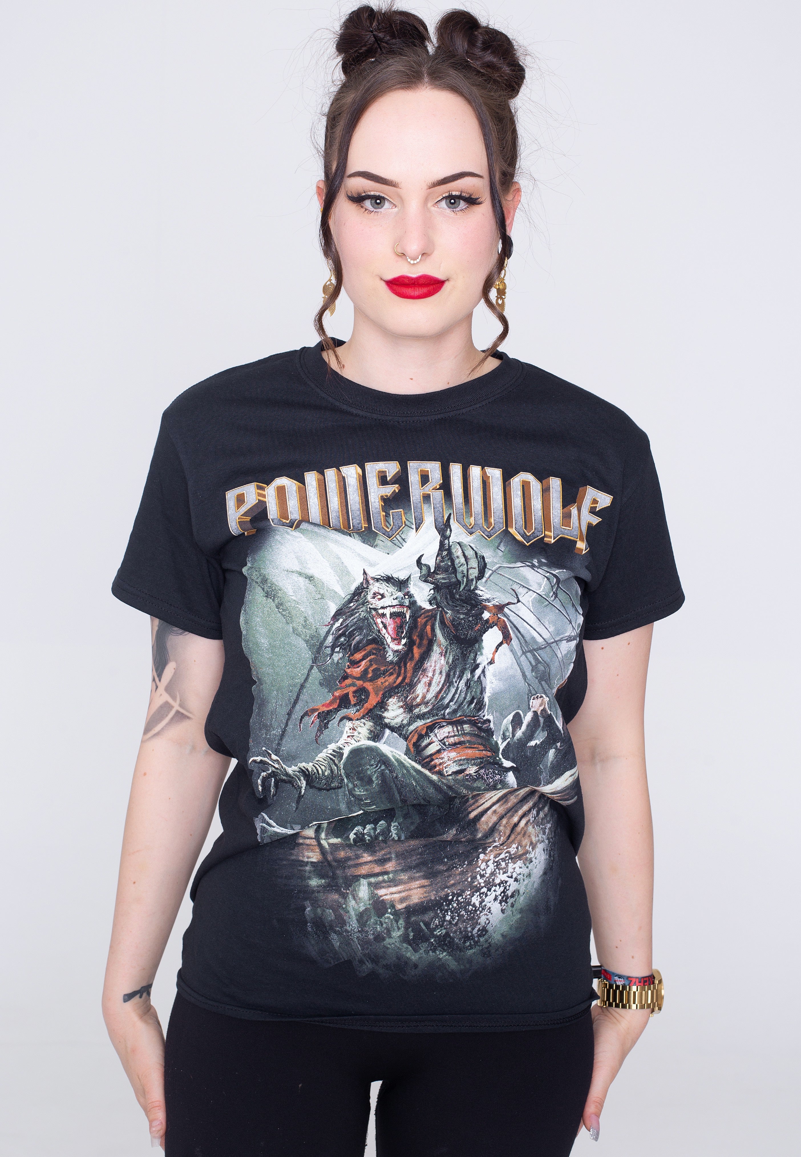 Powerwolf - Sainted By The Storm - T-Shirt | Women-Image