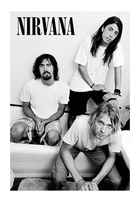 Nirvana - Bathroom Maxi - Poster | Neutral-Image