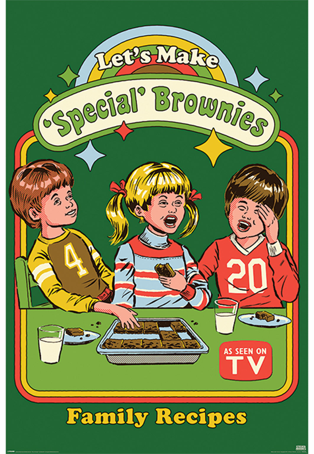 Steven Rhodes - Let's Make Special Brownies Maxi - Poster | Neutral-Image