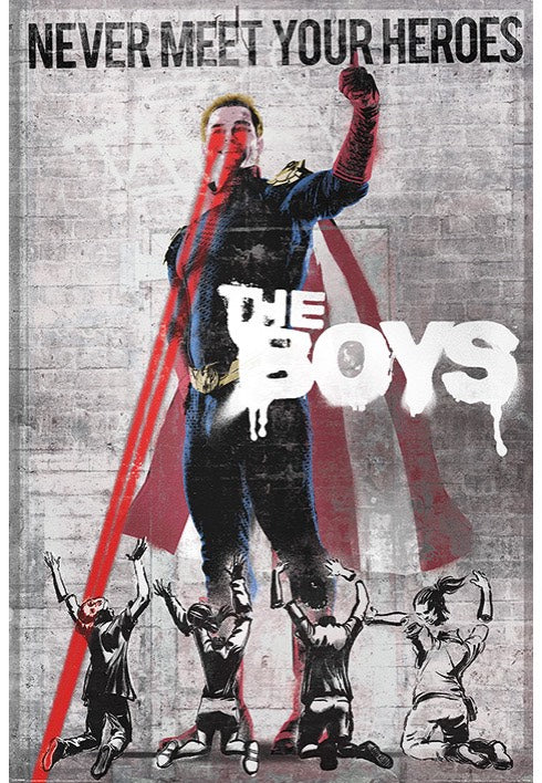 The Boys - Homelander Stencil - Poster | Neutral-Image