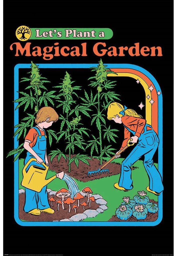 Steven Rhodes - Let's Plant A Magical Garden Maxi - Poster | Neutral-Image