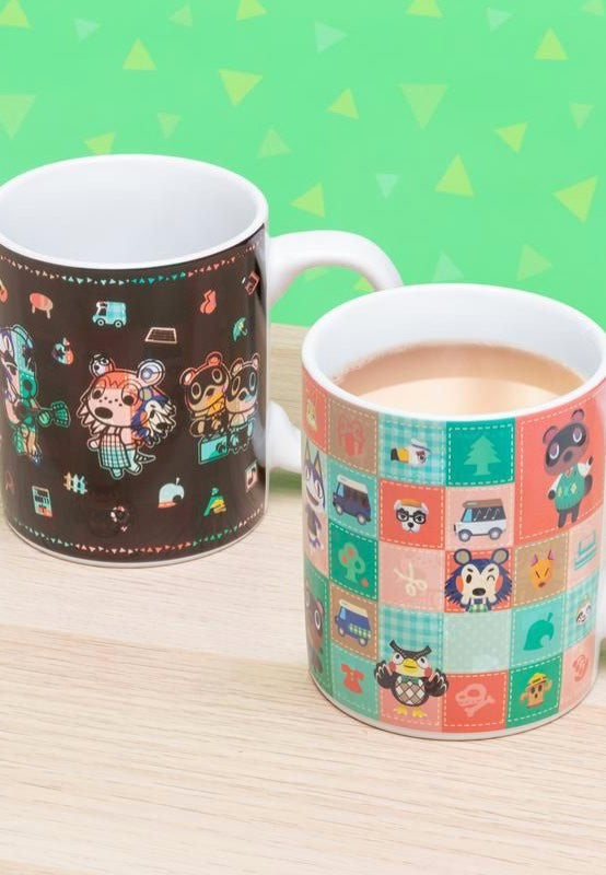 Animal Crossing - Patchwork Heat Change  - Mug | Neutral-Image