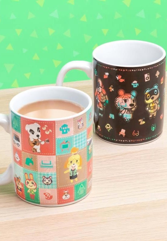 Animal Crossing - Patchwork Heat Change  - Mug | Neutral-Image