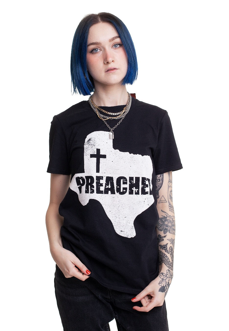 Preacher - Texas State Logo - T-Shirt | Women-Image