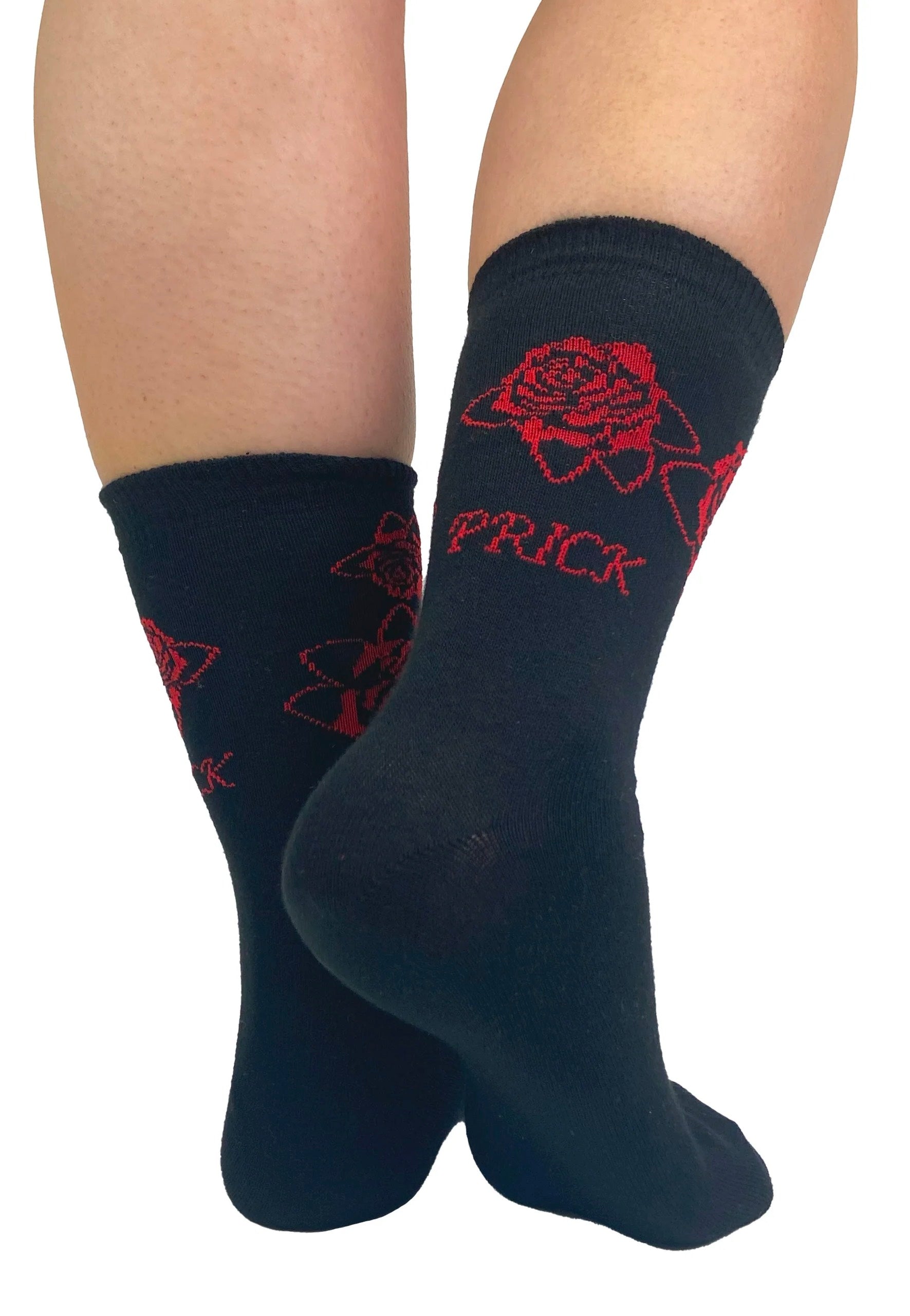 Pamela Mann - Prick Of The Rose Ankle Black - Socks | Women-Image