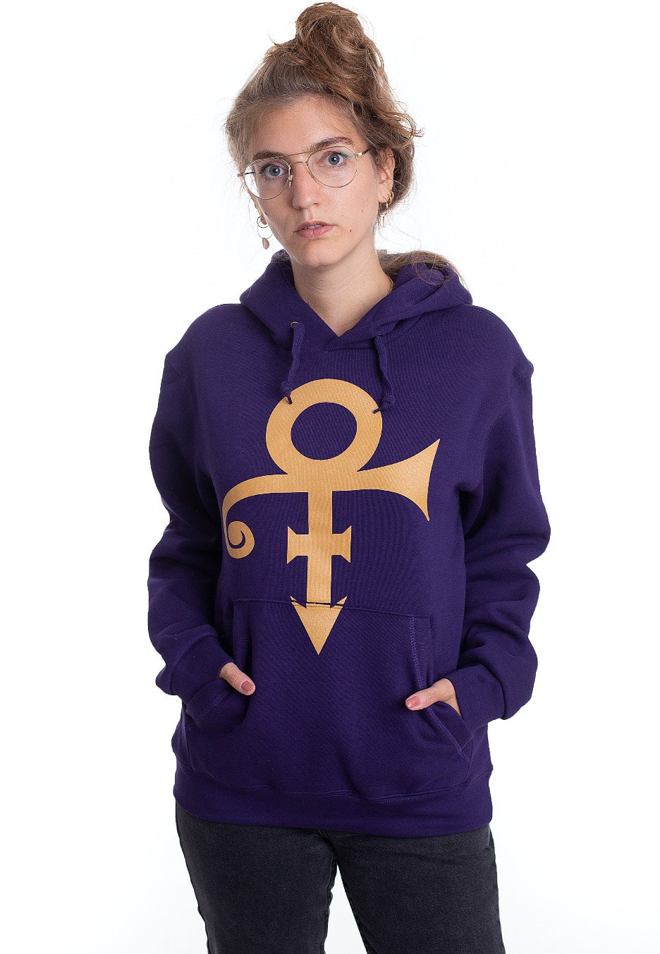 Prince - Symbol Purple - Hoodie | Women-Image