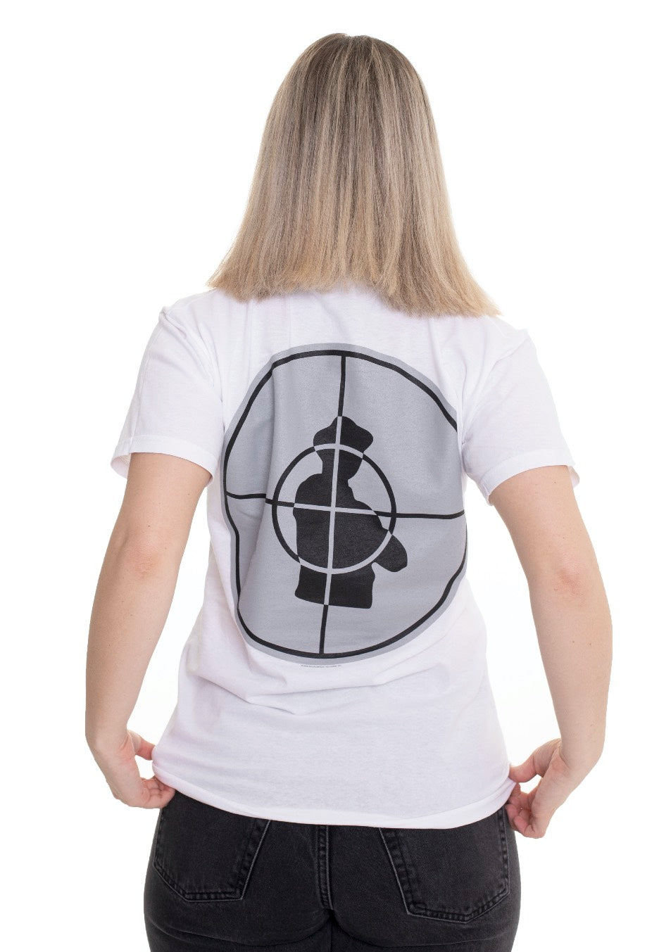 Public Enemy - Enemy Target White - T-Shirt | Women-Image